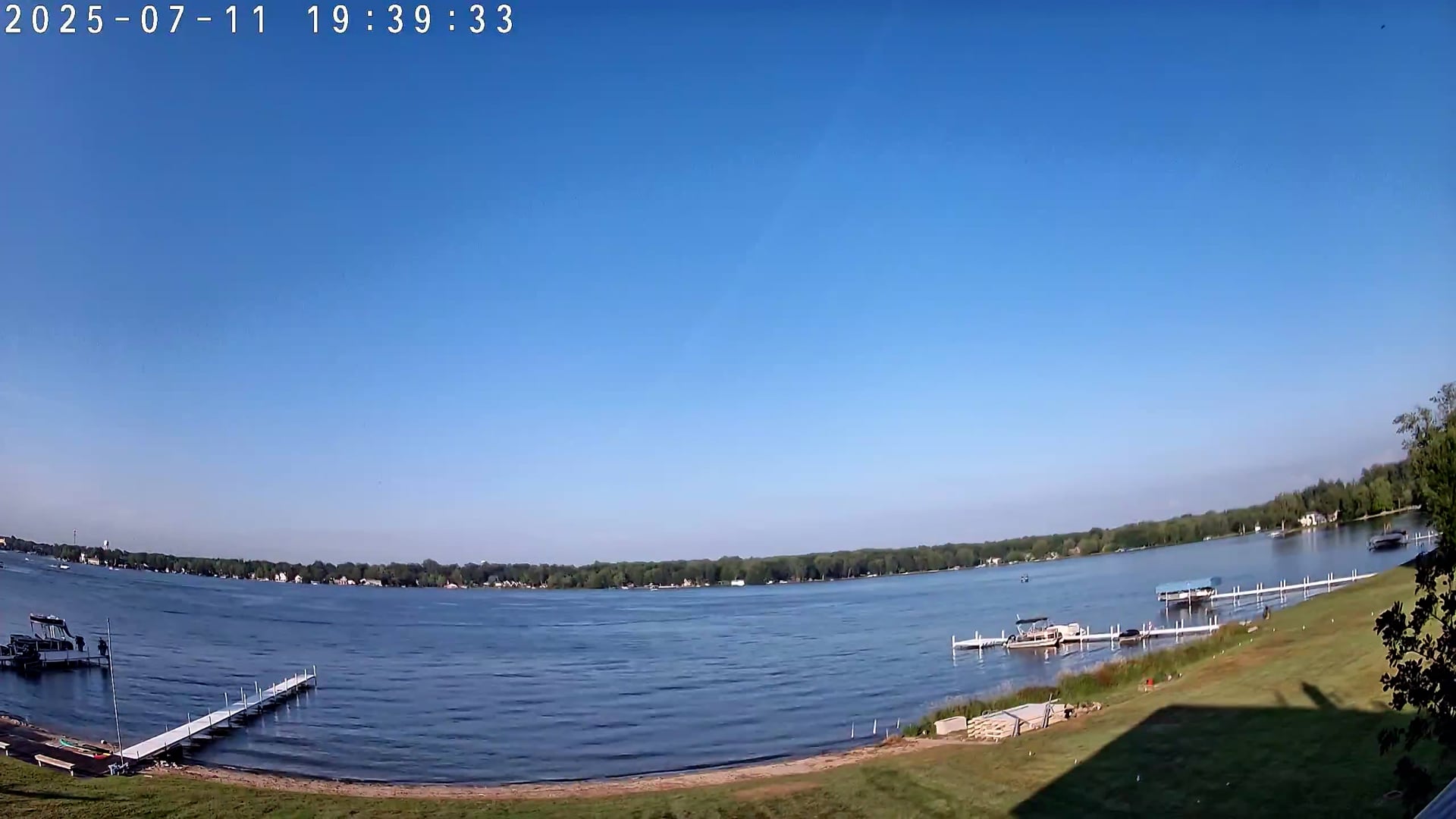 Winona Lake Sunset — July 11, 2025