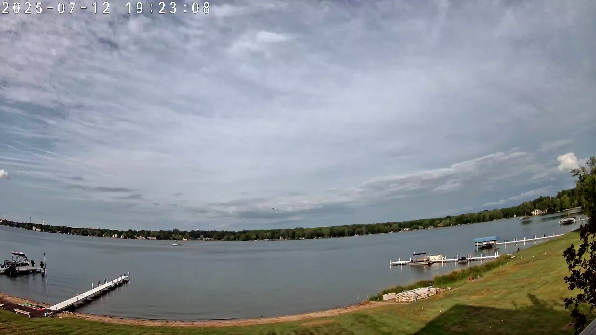 Winona Lake Sunset — July 12, 2025