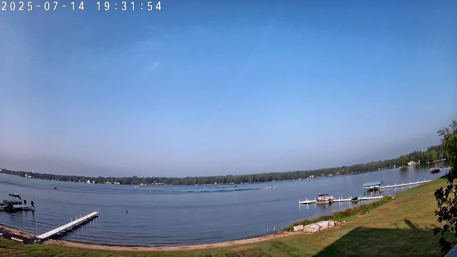 Winona Lake Sunset — July 14, 2025