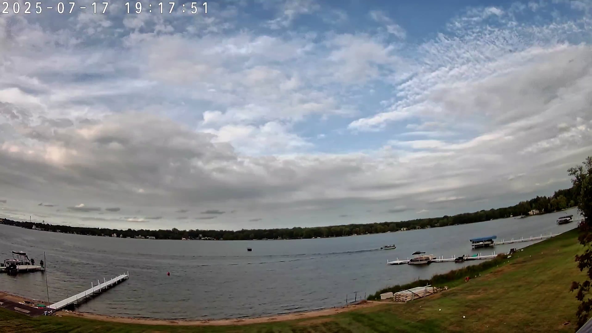 Winona Lake Sunset — July 17, 2025