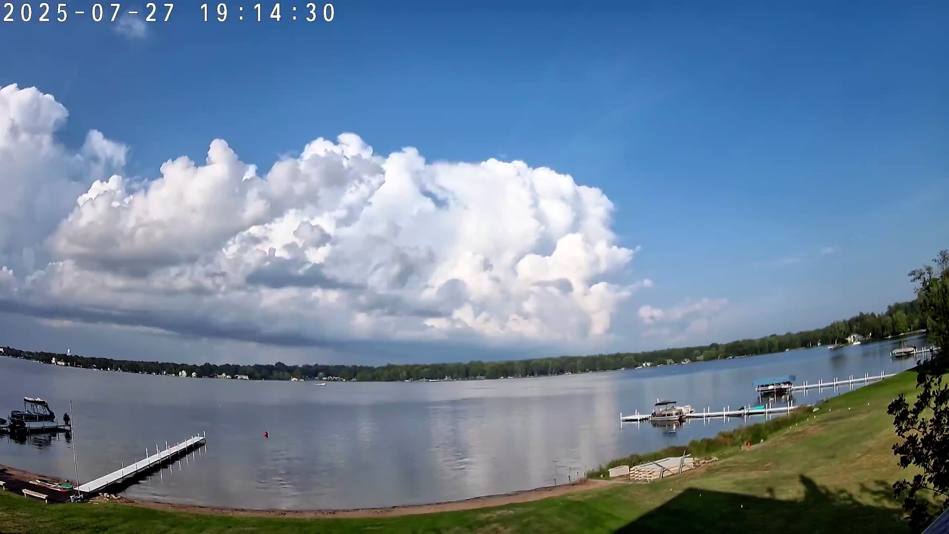 Winona Lake Sunset — July 27, 2025