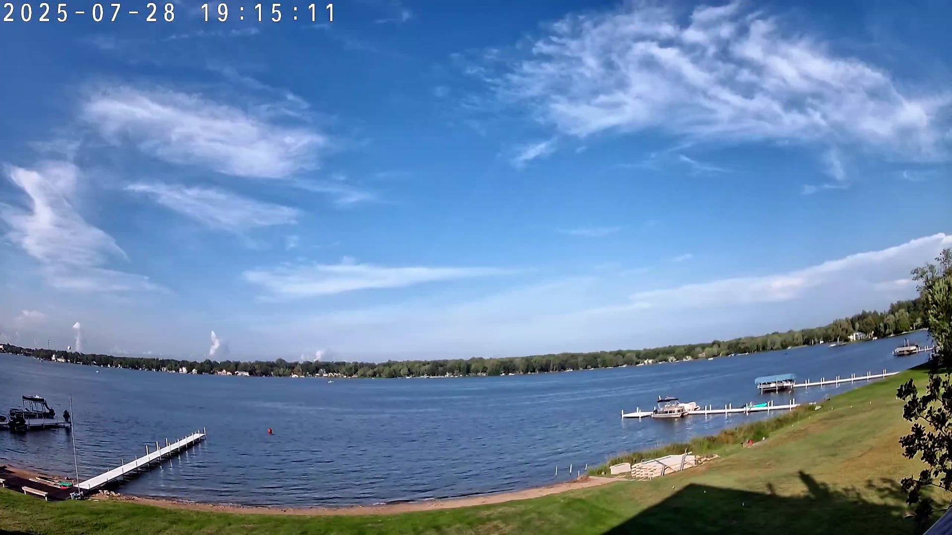 Winona Lake Sunset — July 28, 2025