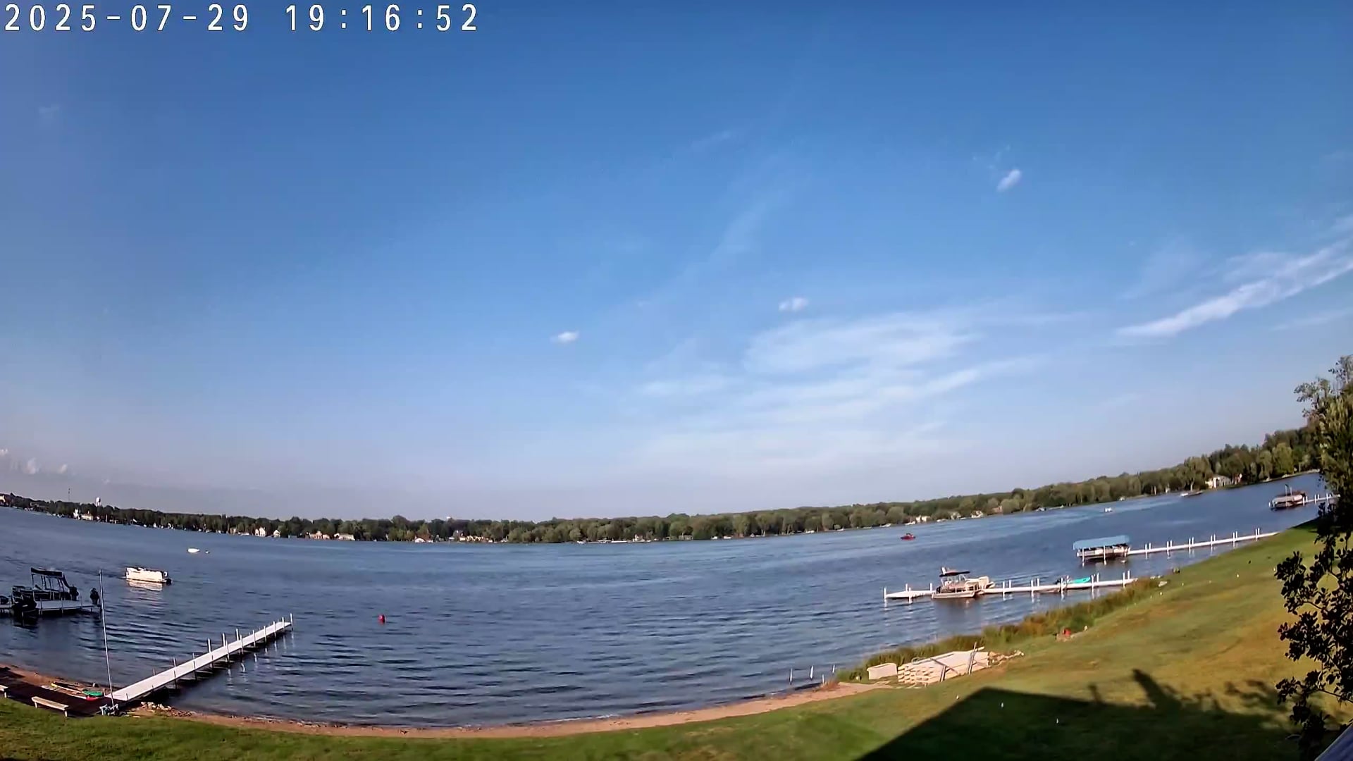 Winona Lake Sunset — July 29, 2025
