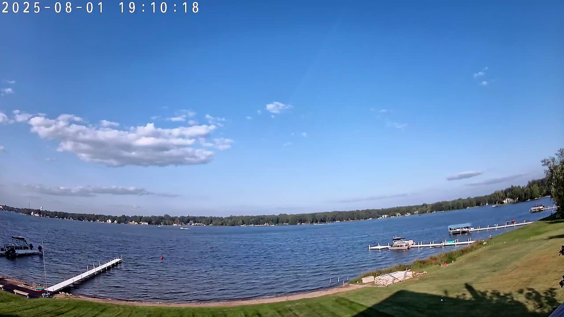 Winona Lake Sunset — August 1, 2025