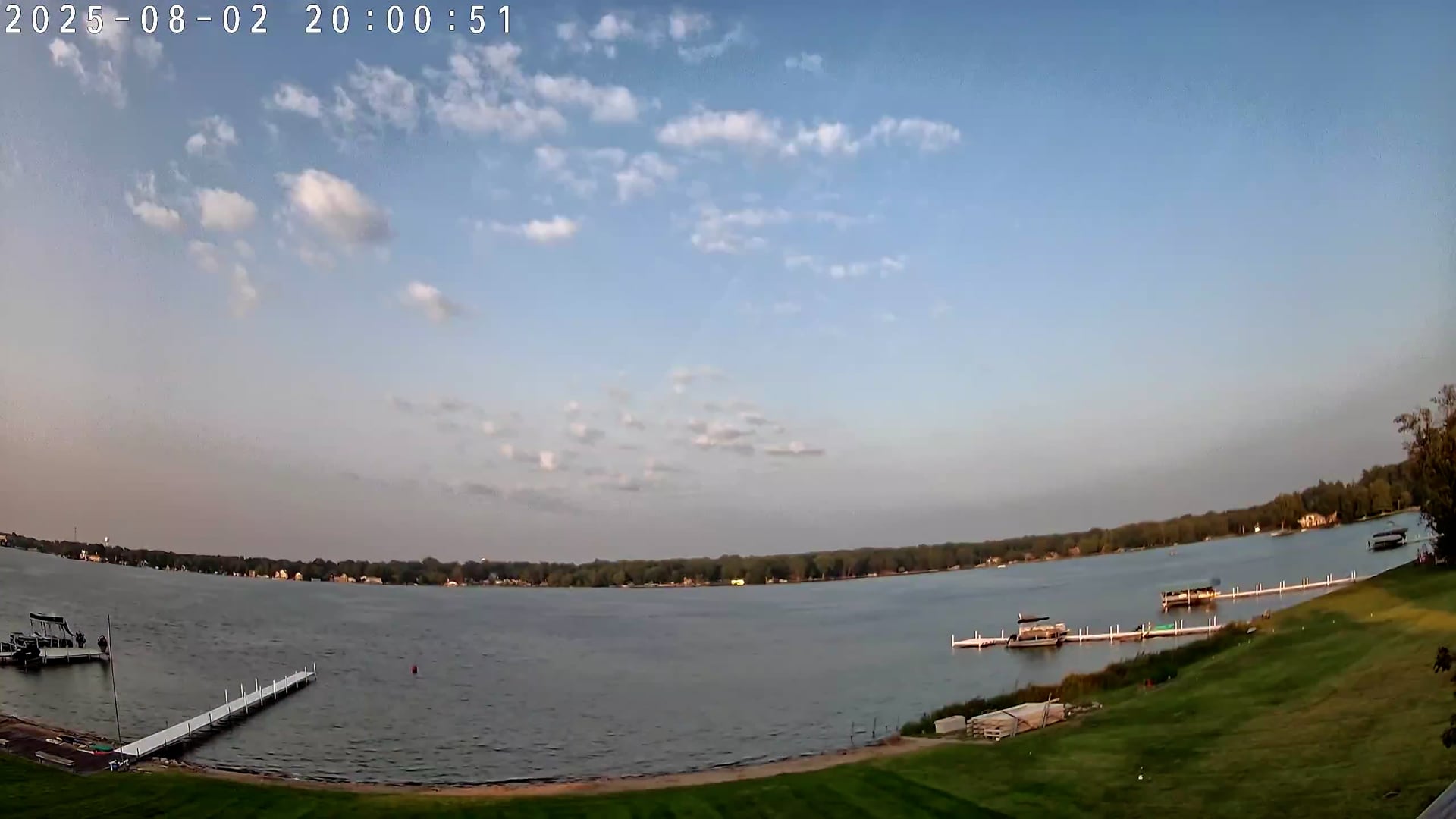 Winona Lake Sunset — August 2, 2025