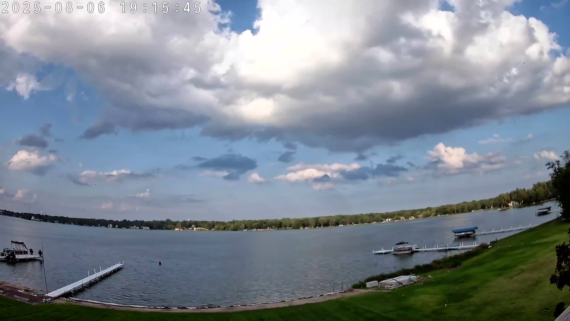 Winona Lake Sunset — August 6, 2025
