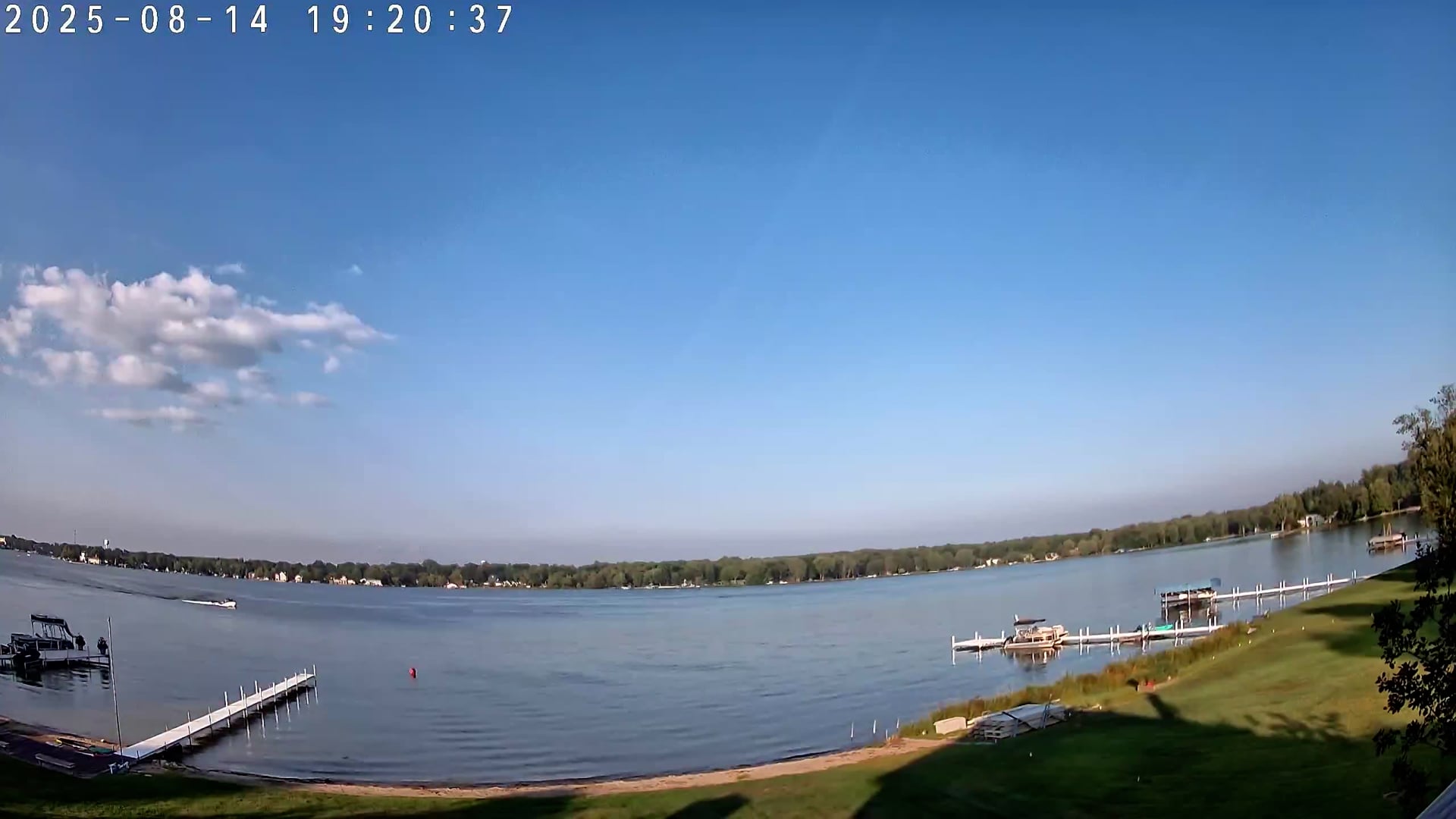 Winona Lake Sunset — August 14, 2025