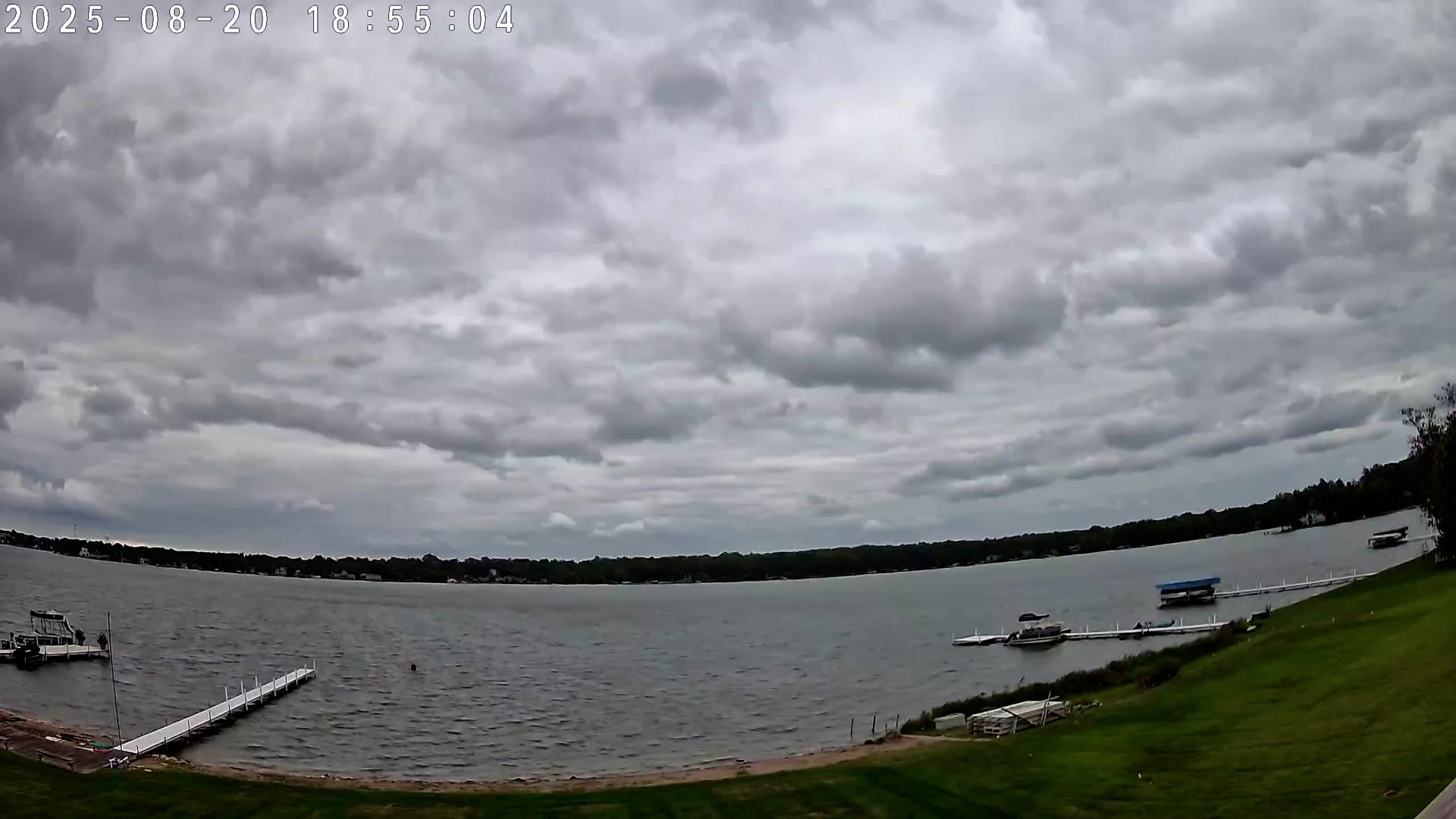 Winona Lake Sunset — August 20, 2025