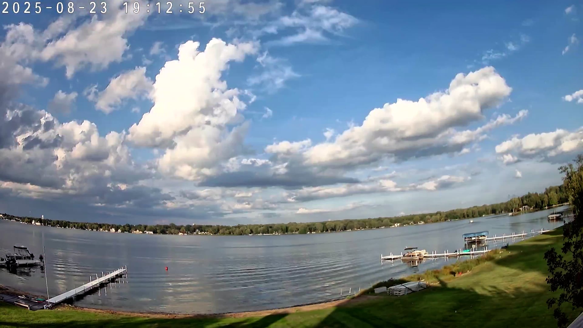 Winona Lake Sunset — August 23, 2025