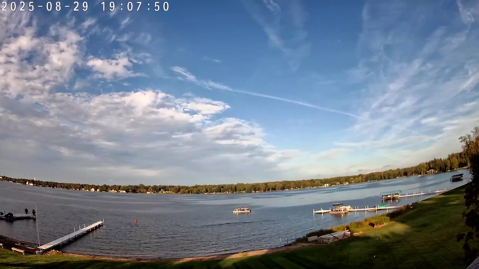 Winona Lake Sunset — August 29, 2025