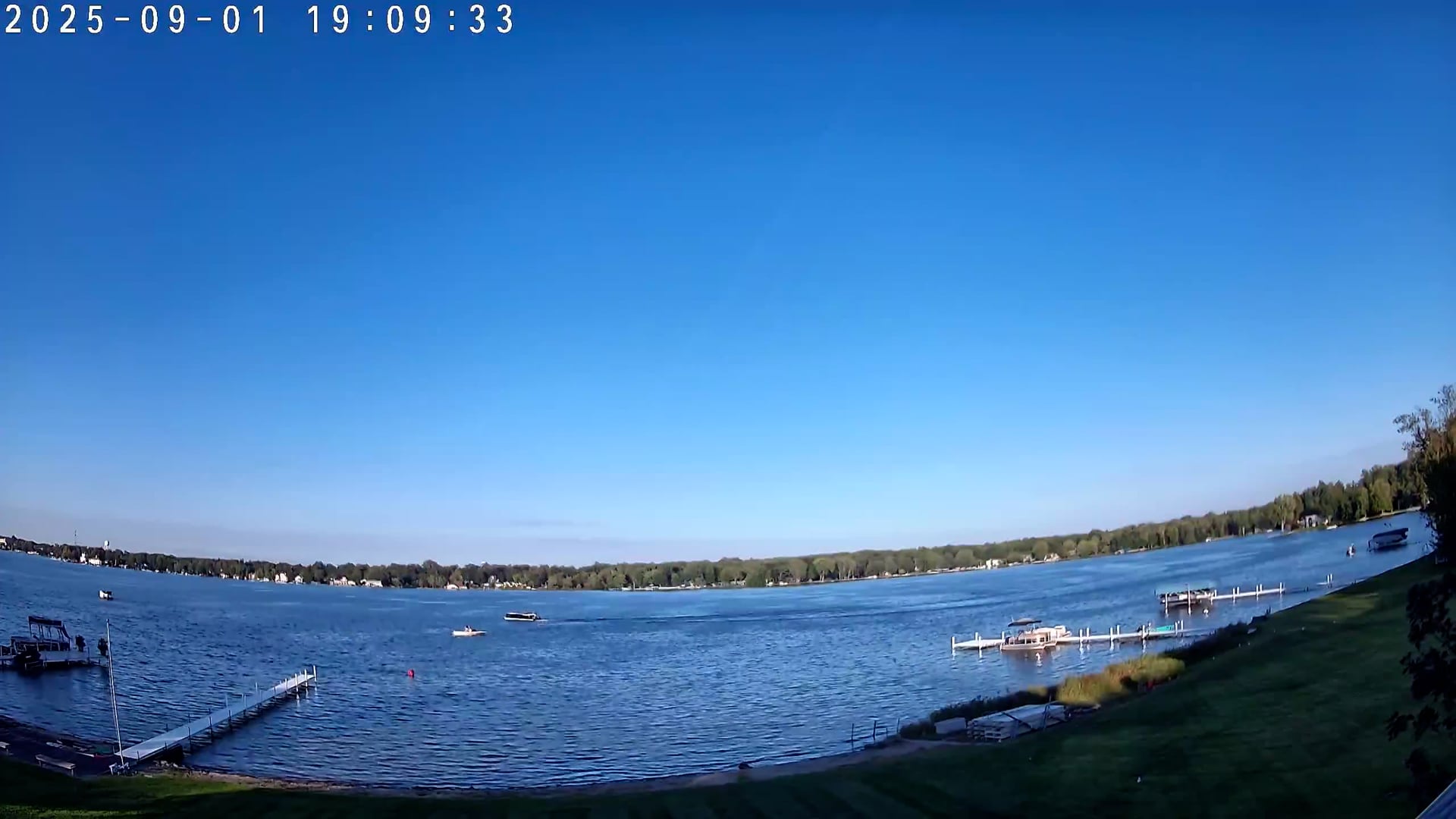 Winona Lake Sunset — September 1, 2025