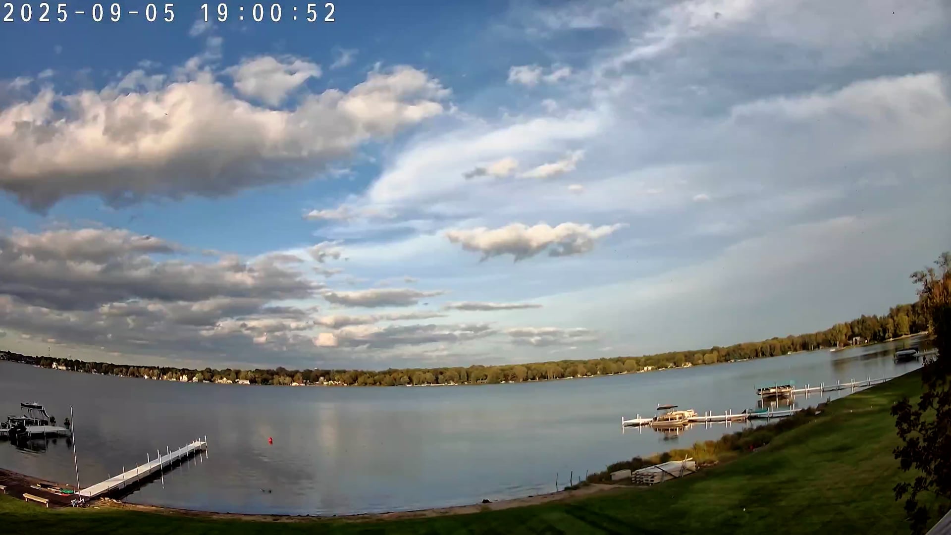 Winona Lake Sunset — September 5, 2025