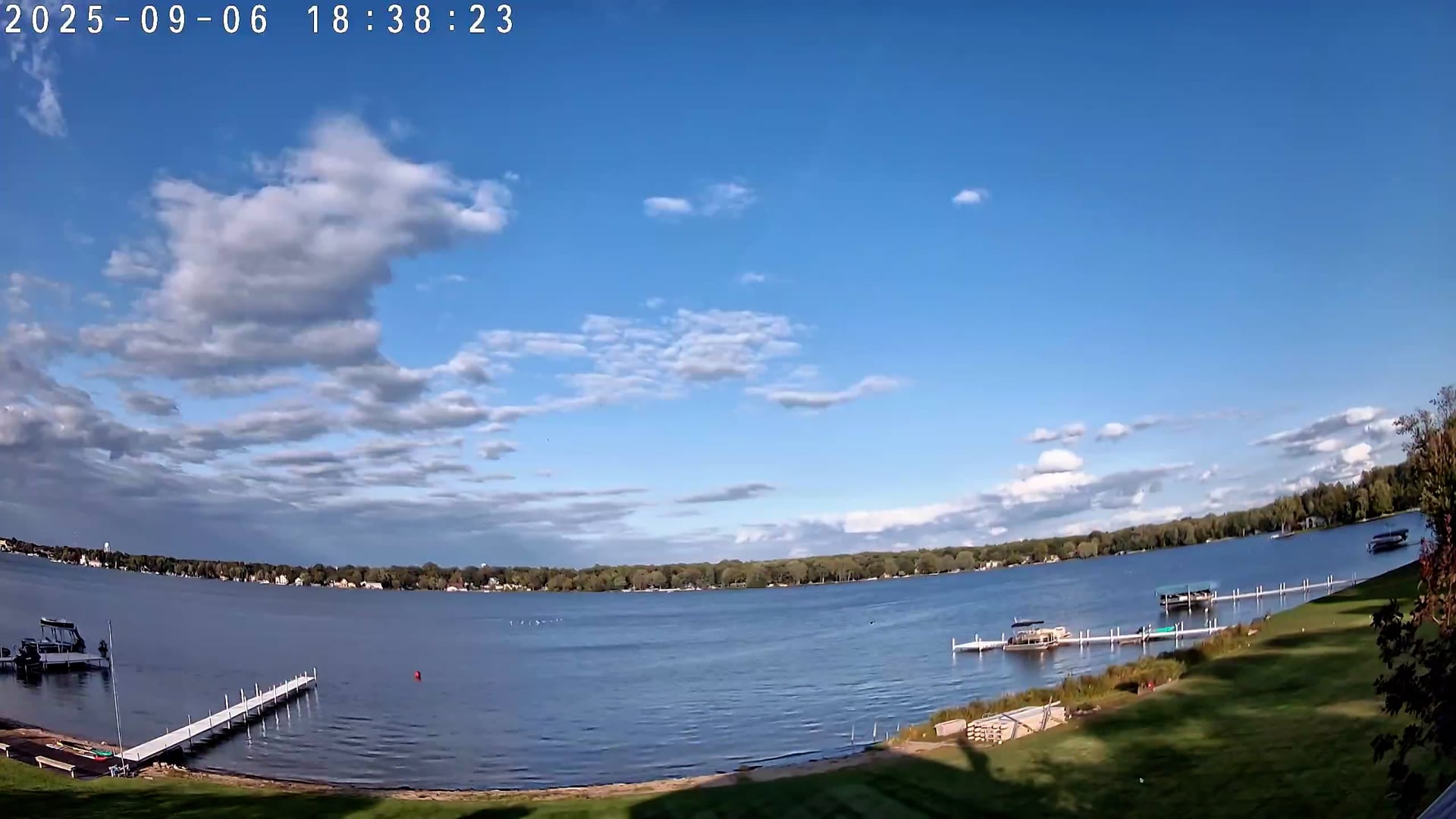 Winona Lake Sunset — September 6, 2025