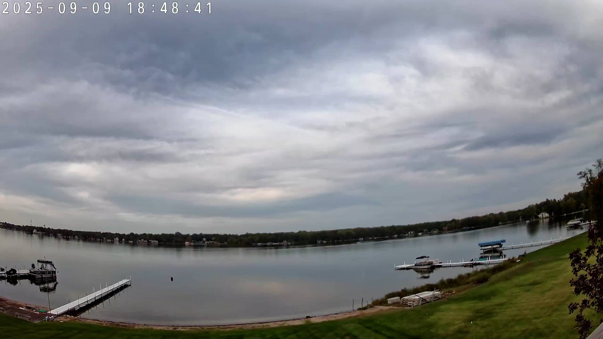 Winona Lake Sunset — September 9, 2025