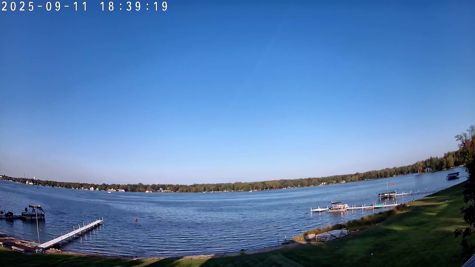 Winona Lake Sunset — September 11, 2025