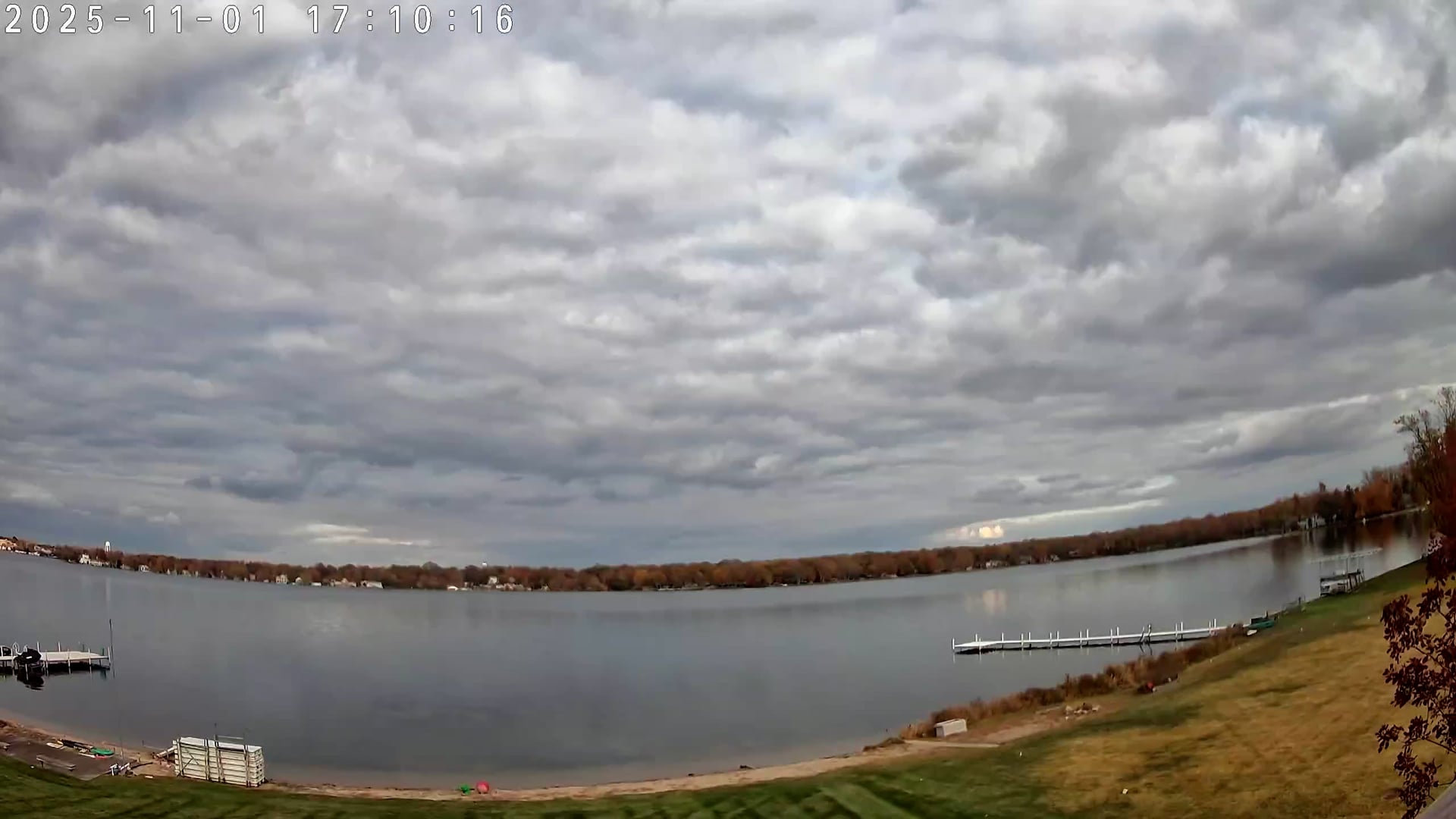 Winona Lake Sunset — November 1, 2025