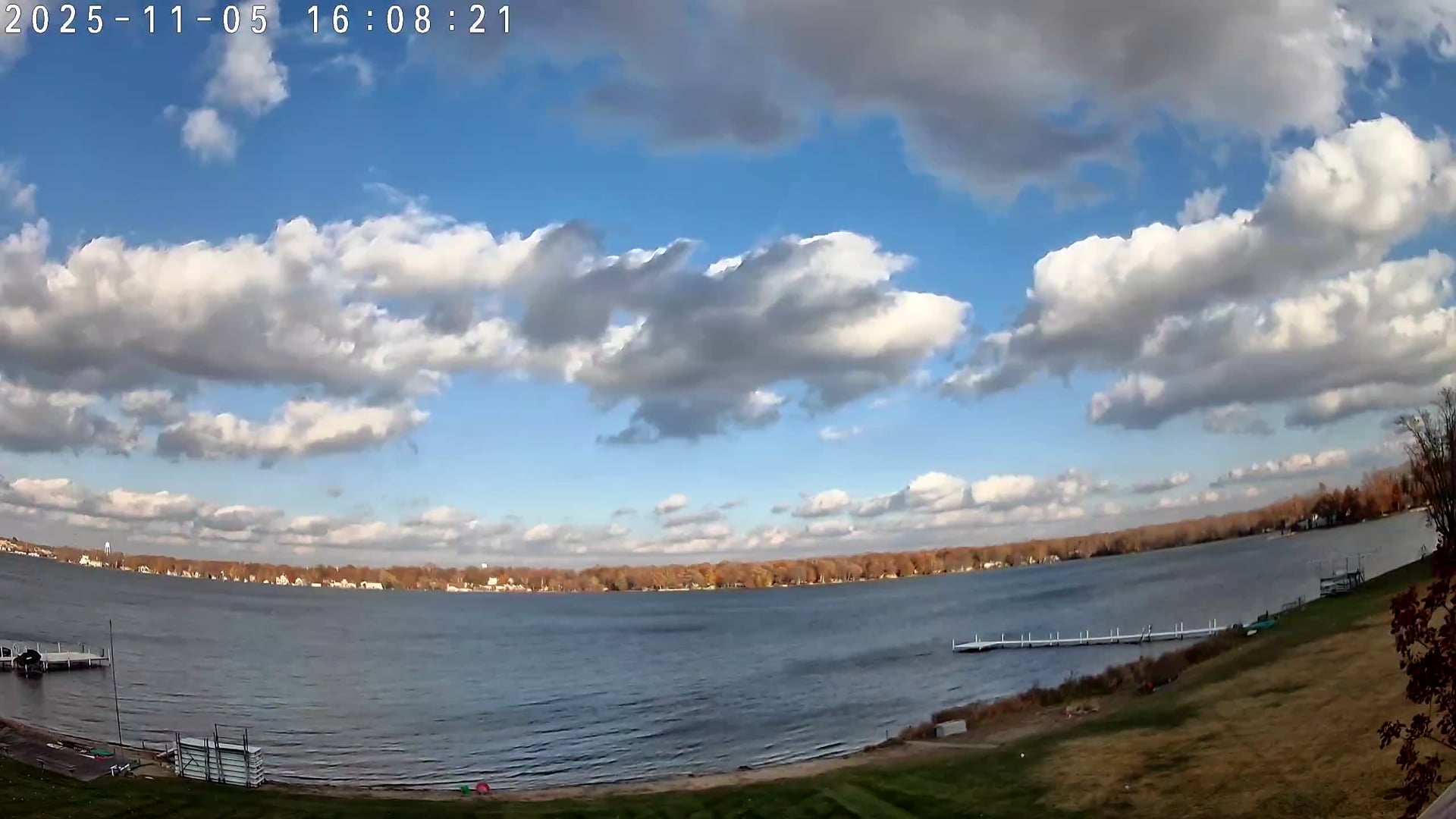 Winona Lake Sunset — November 5, 2025