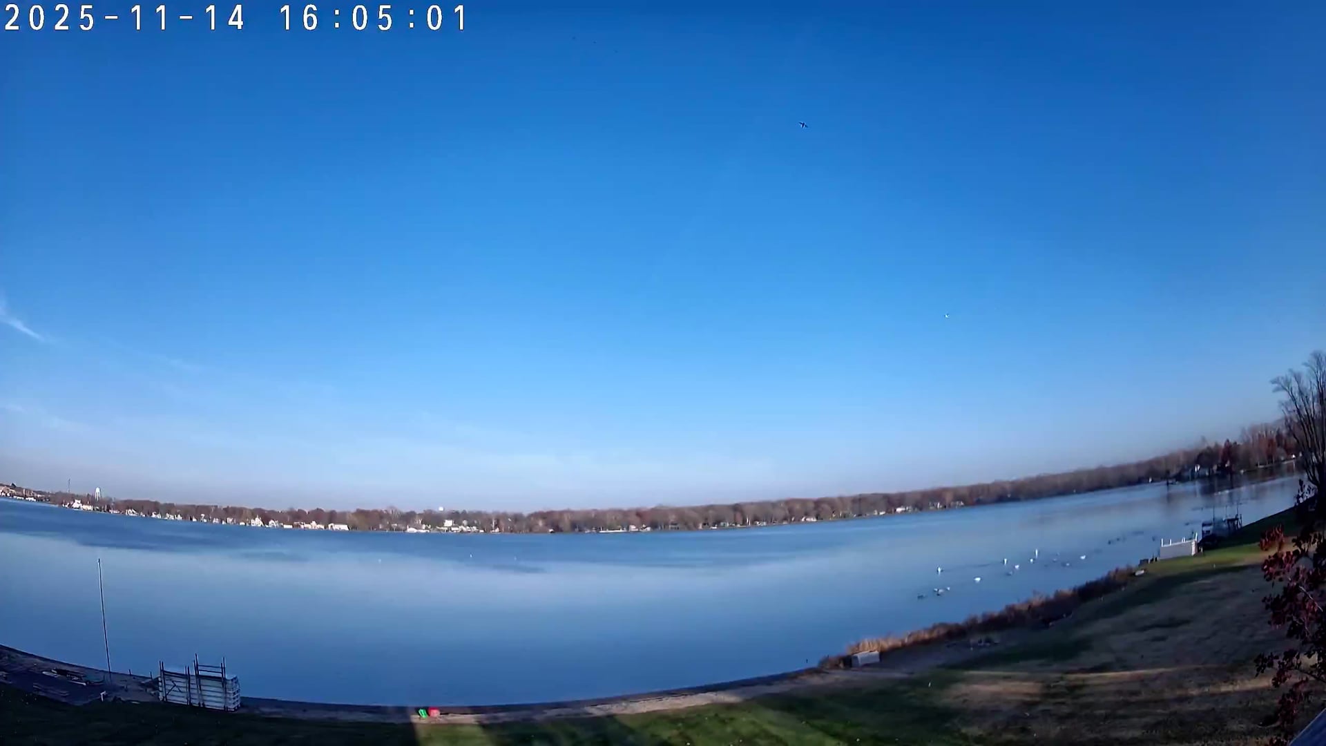 Winona Lake Sunset — November 14, 2025