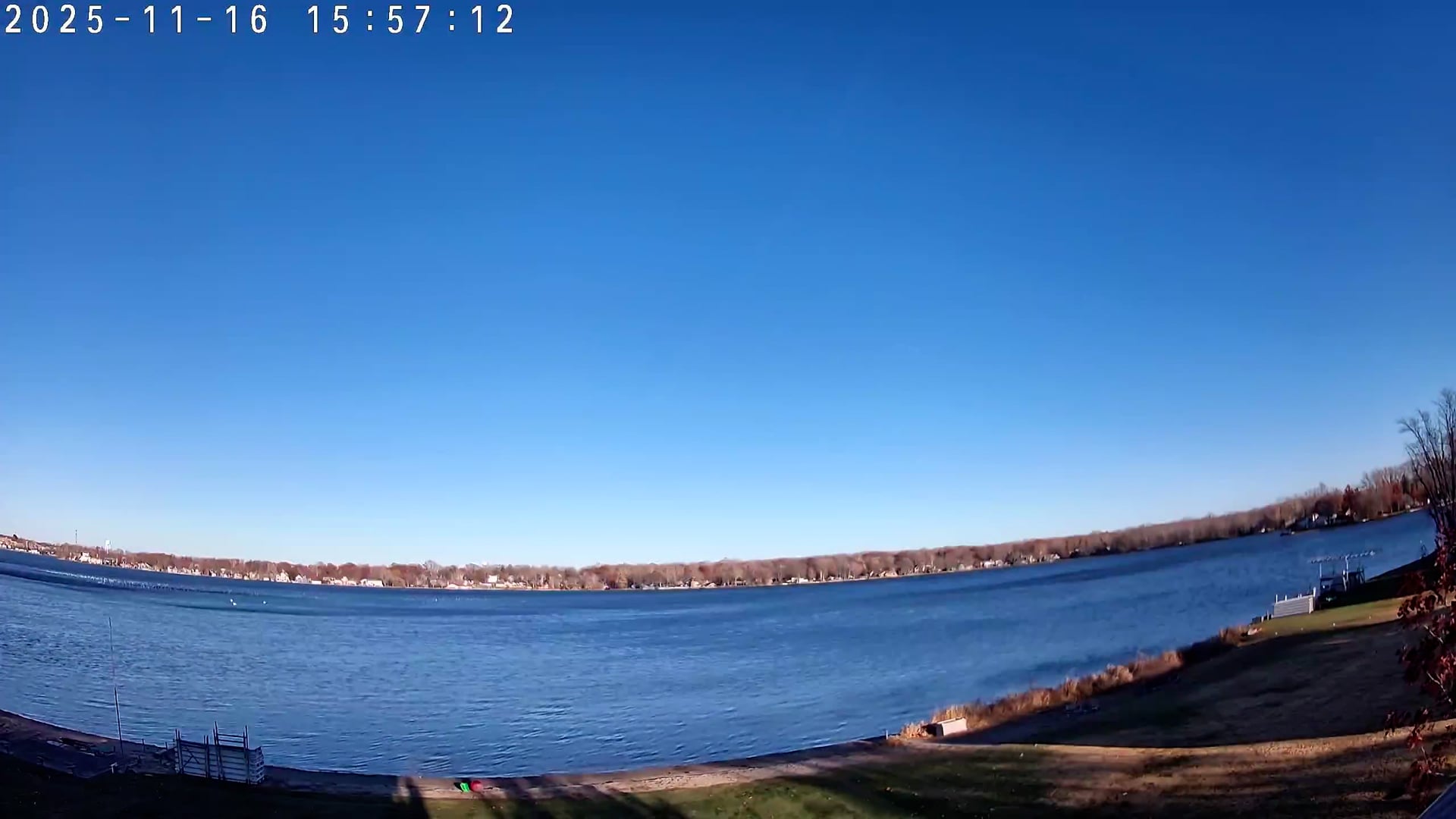 Winona Lake Sunset — November 16, 2025