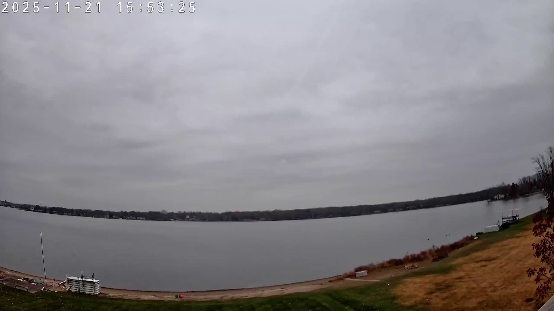 Winona Lake Sunset — November 21, 2025