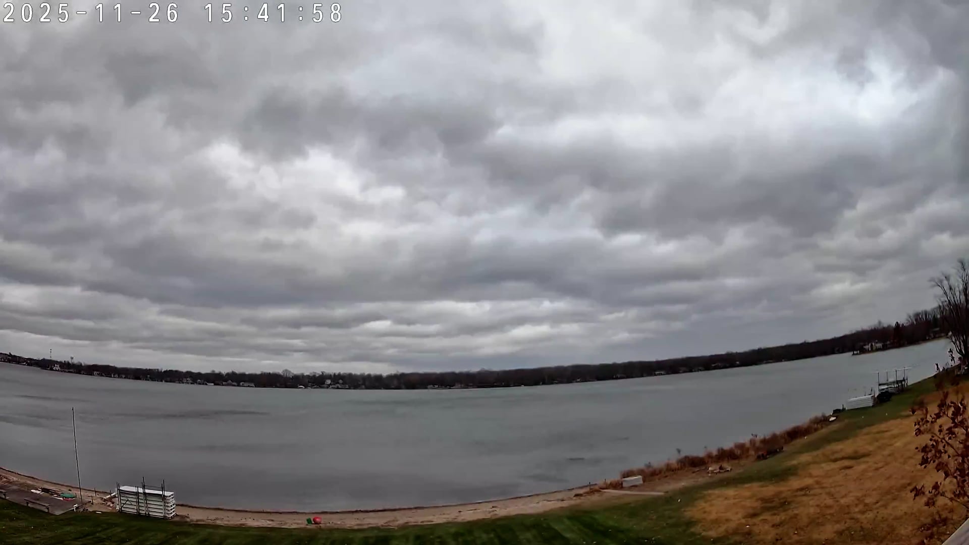 Winona Lake Sunset — November 26, 2025