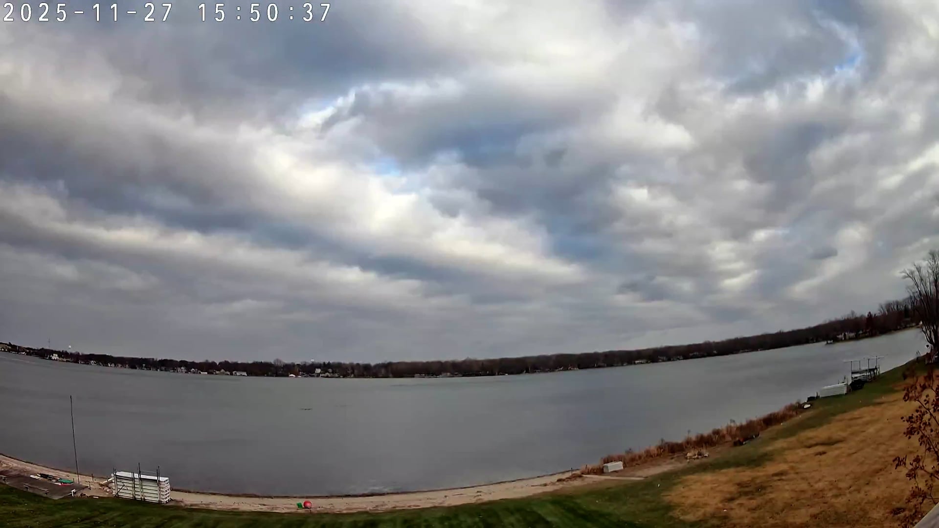 Winona Lake Sunset — November 27, 2025