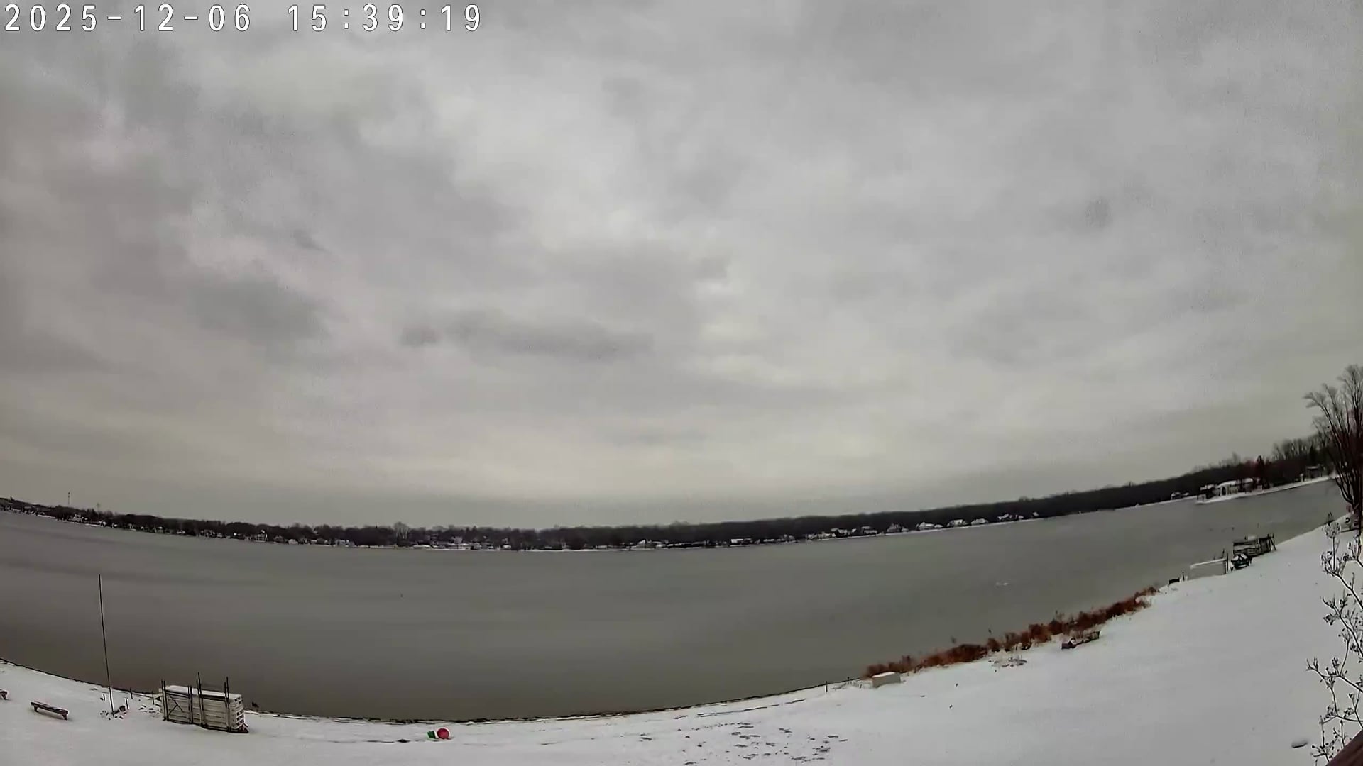 Winona Lake Sunset — December 6, 2025