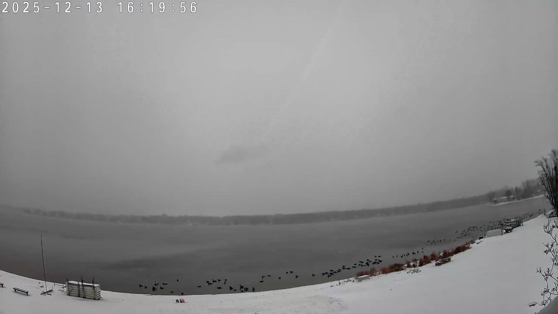 Winona Lake Sunset — December 13, 2025