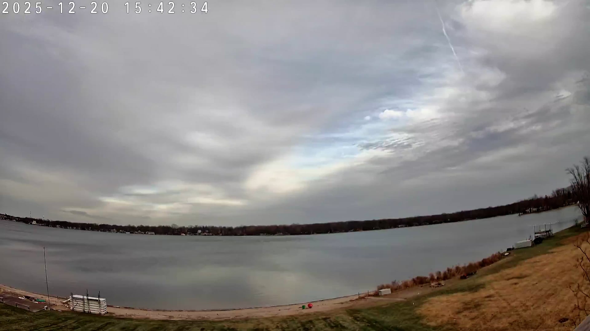 Winona Lake Sunset — December 20, 2025