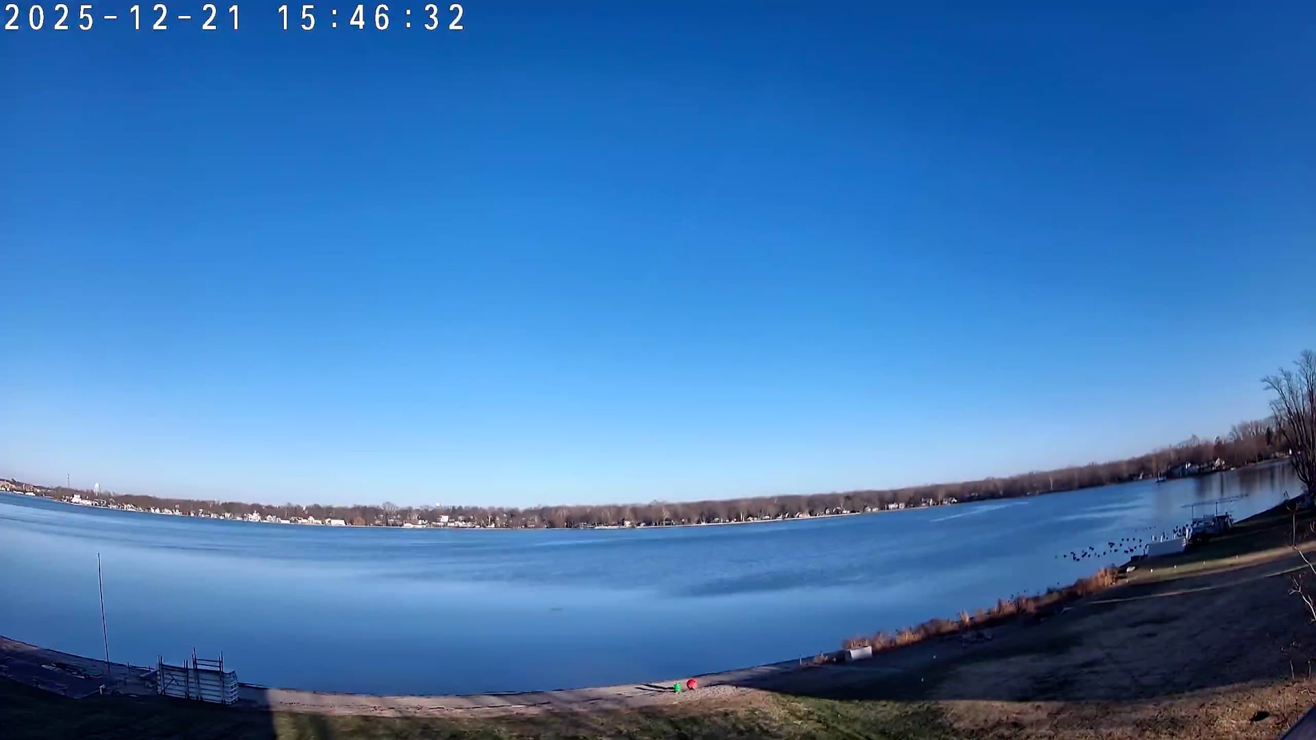 Winona Lake Sunset — December 21, 2025