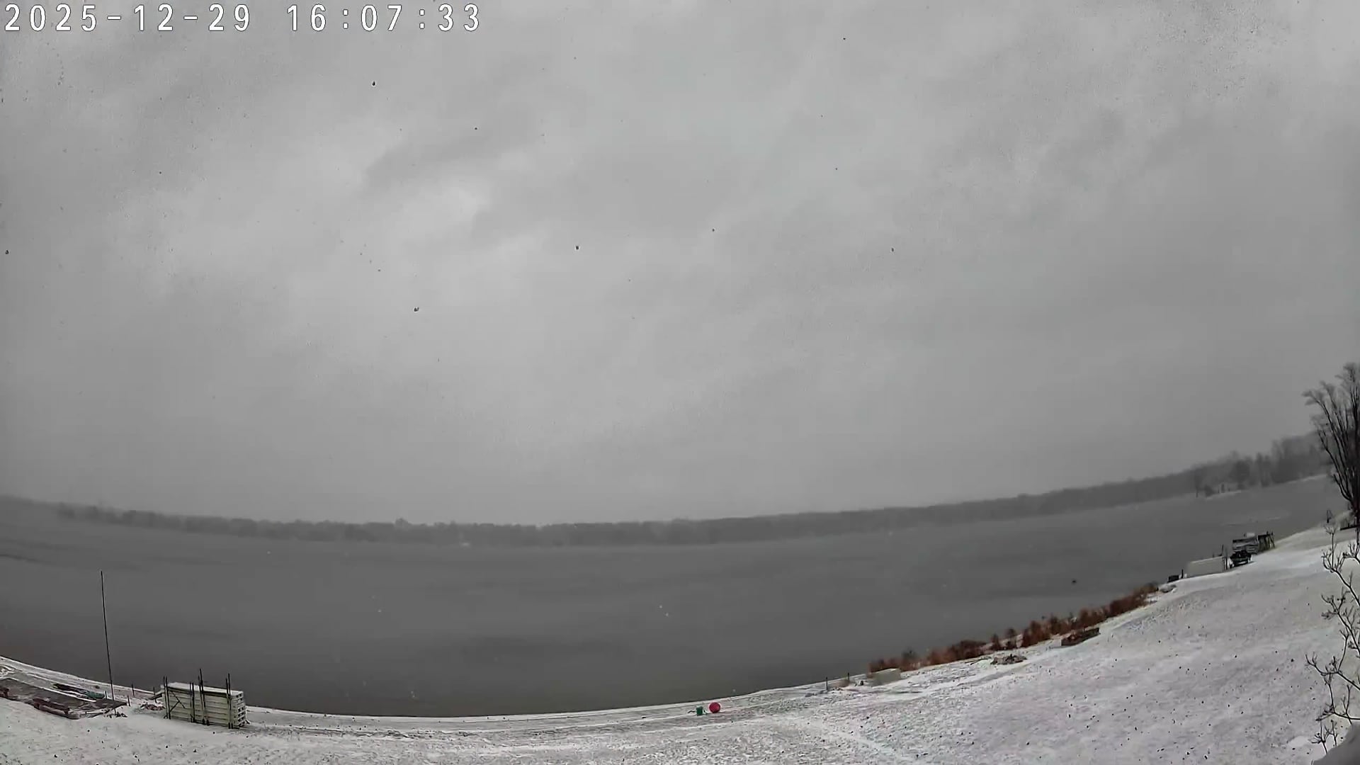 Winona Lake Sunset — December 29, 2025