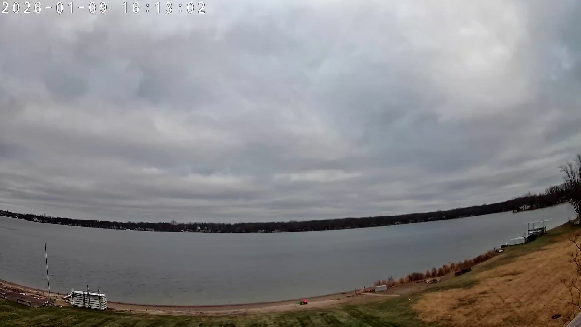 Winona Lake Sunset — January 9, 2026