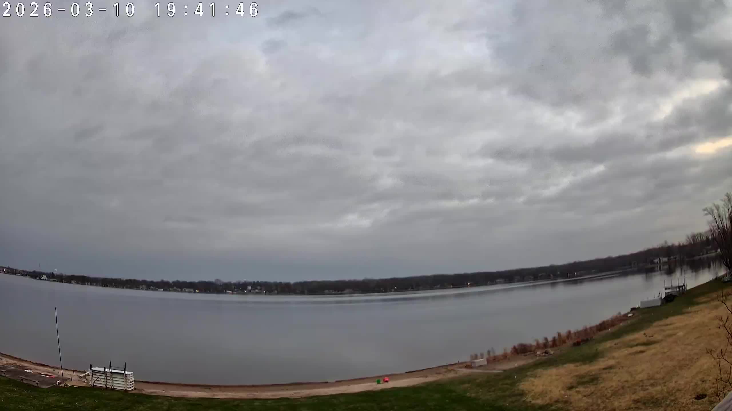 Winona Lake Sunset — March 10, 2026