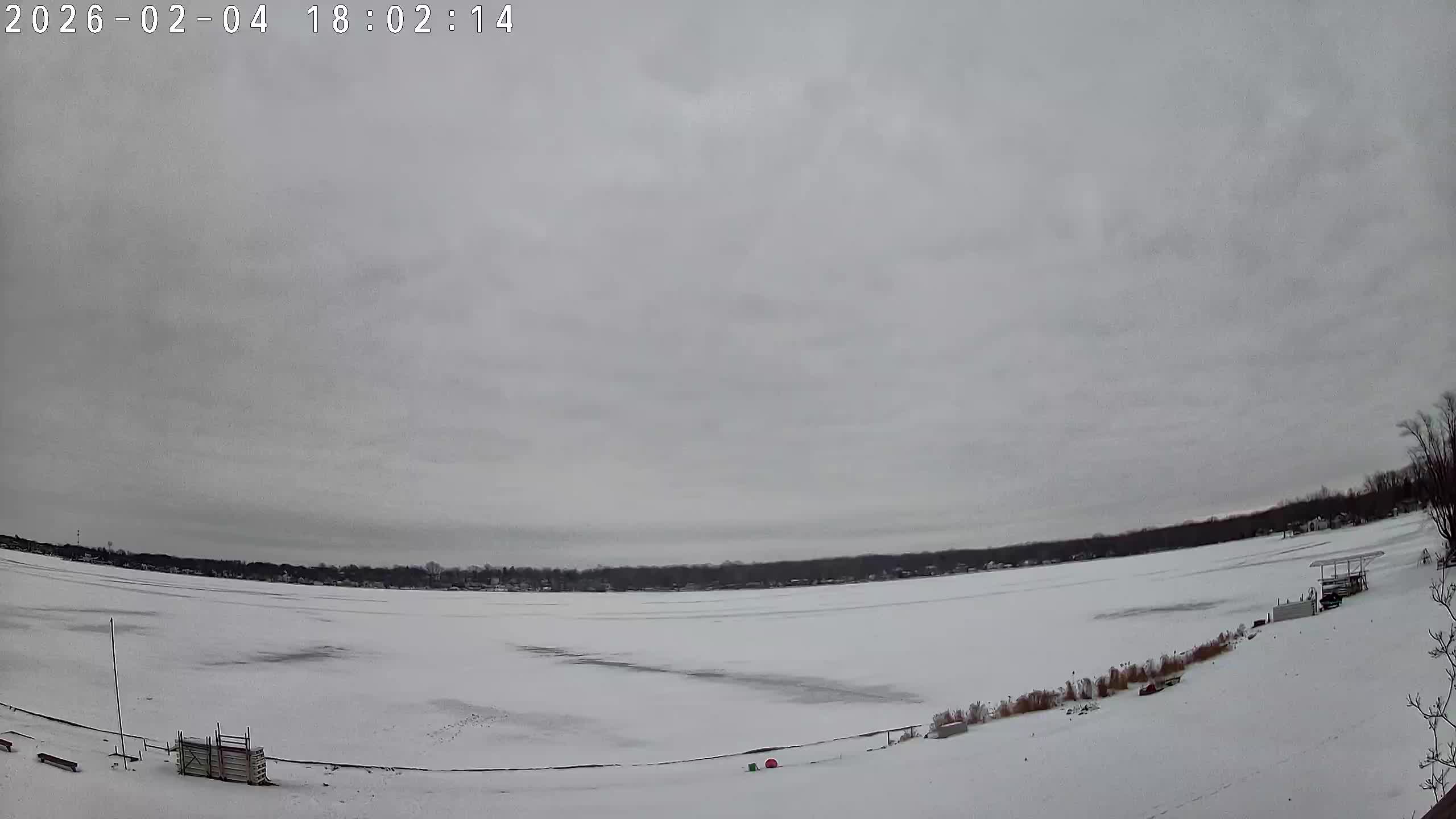 Winona Lake Sunset — February 4, 2026