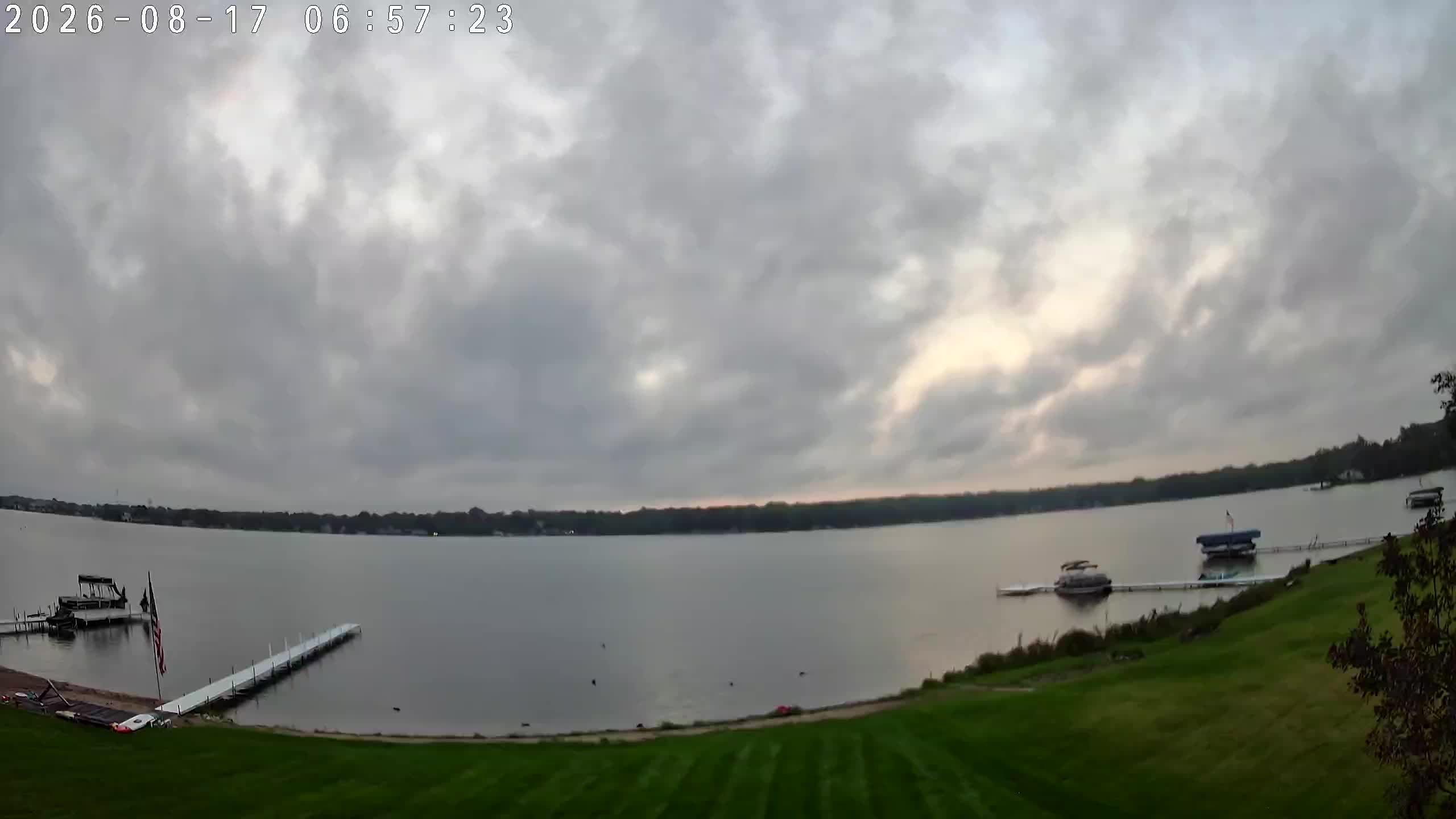 Winona Lake Sunrise — August 17, 2026