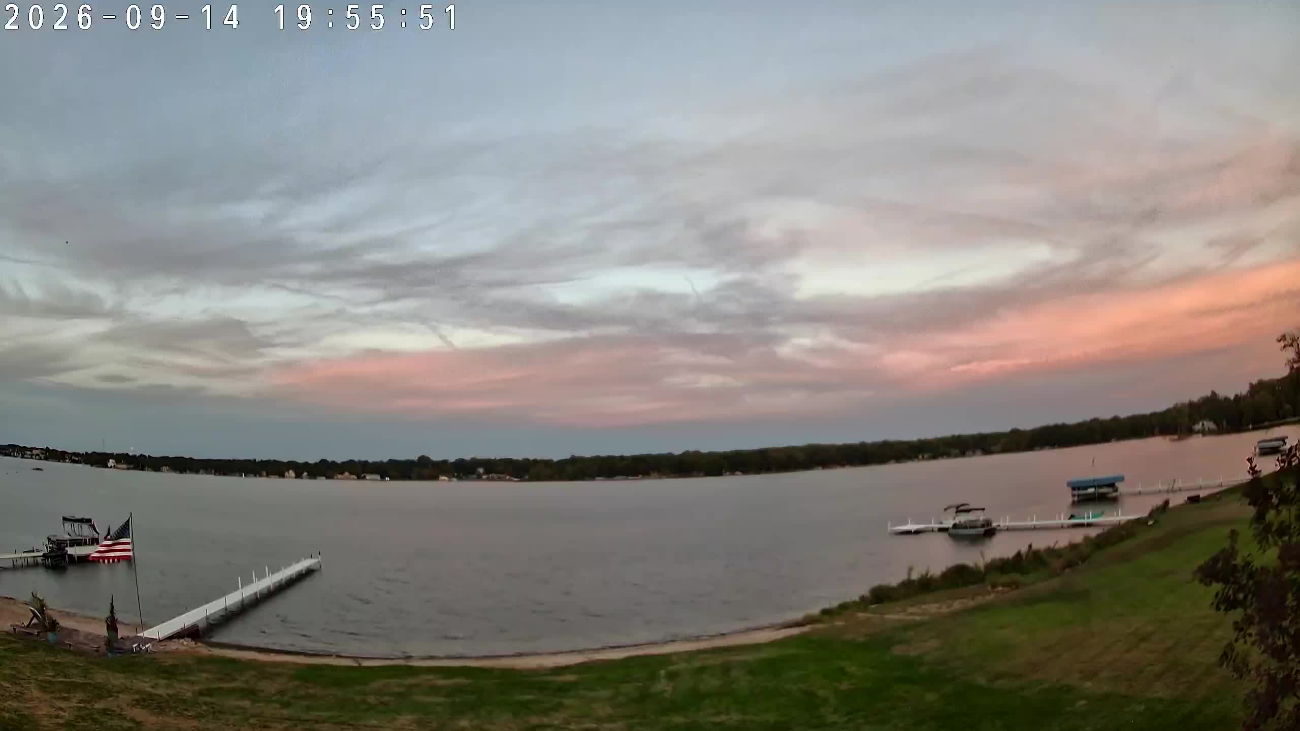 Winona Lake Sunset — September 14, 2026