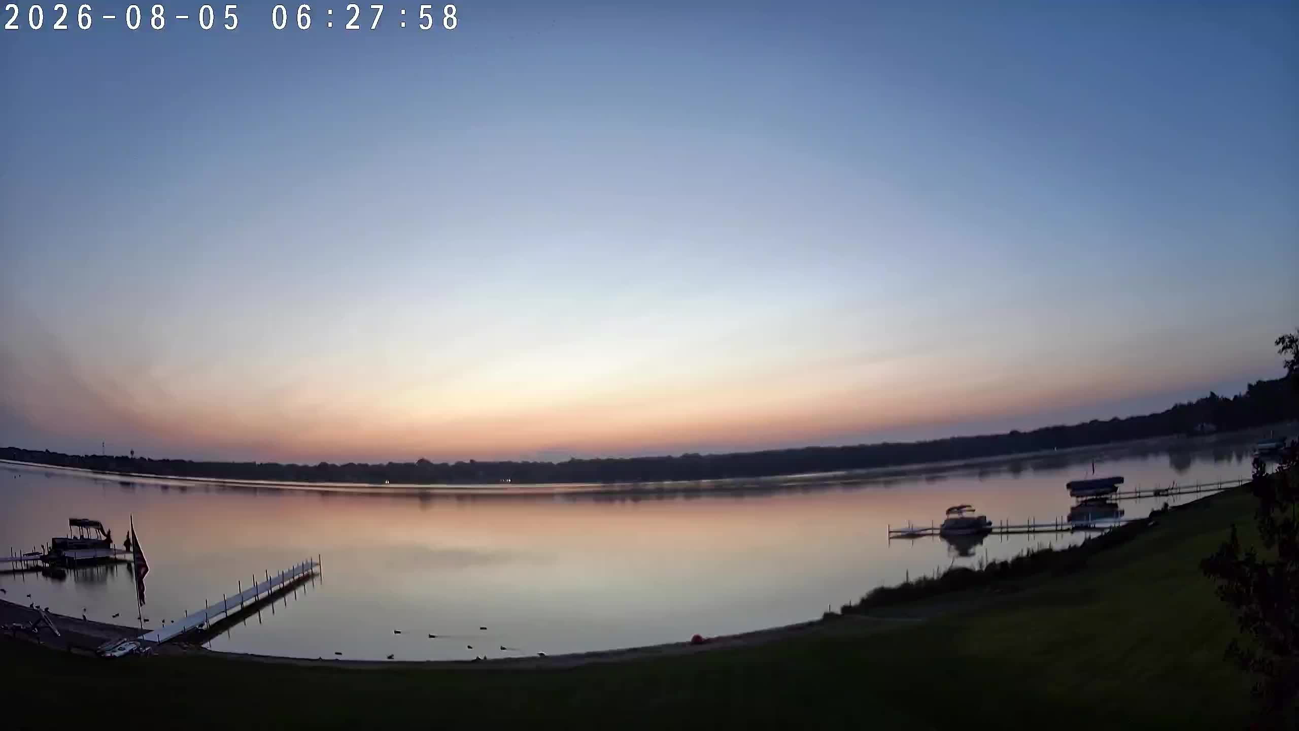 Winona Lake Sunrise — August 5, 2026