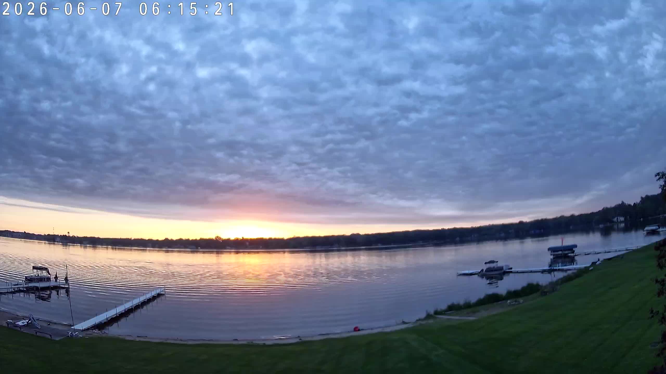 Winona Lake Sunrise — June 7, 2026