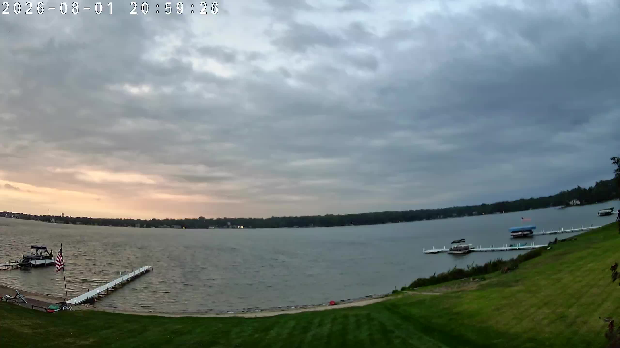 Winona Lake Sunset — August 1, 2026