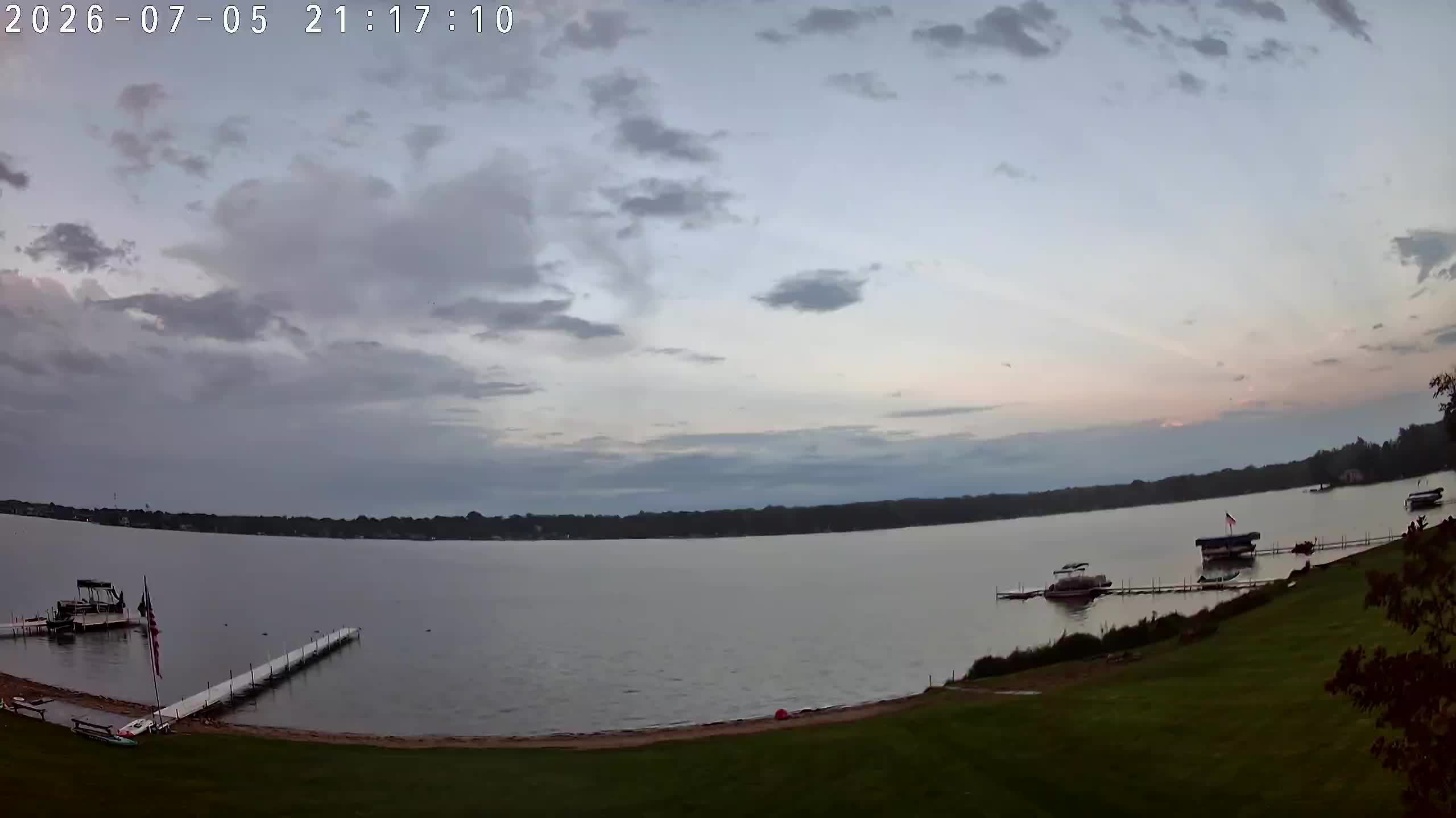 Winona Lake Sunset — July 5, 2026