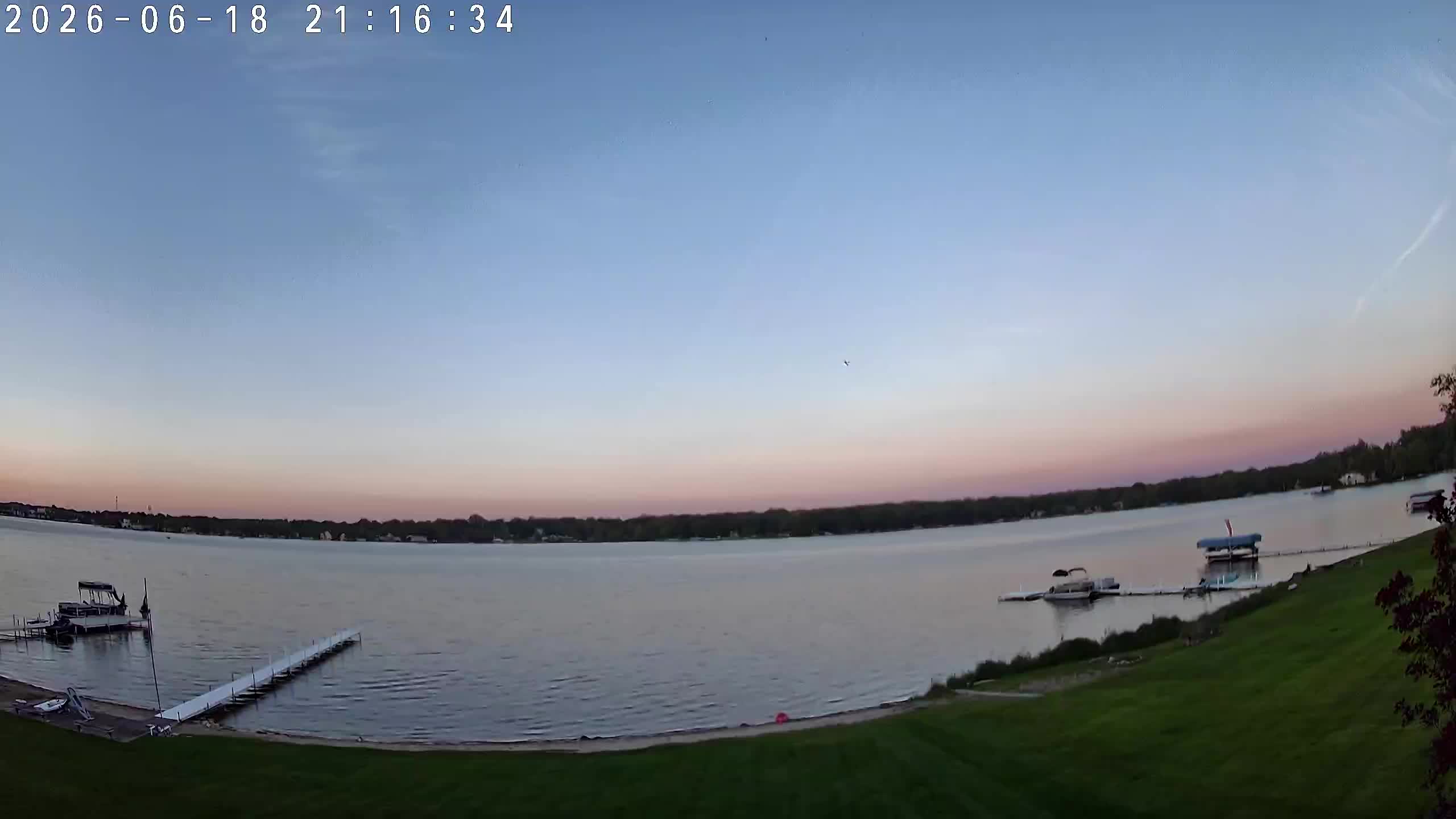 Winona Lake Sunset — June 18, 2026