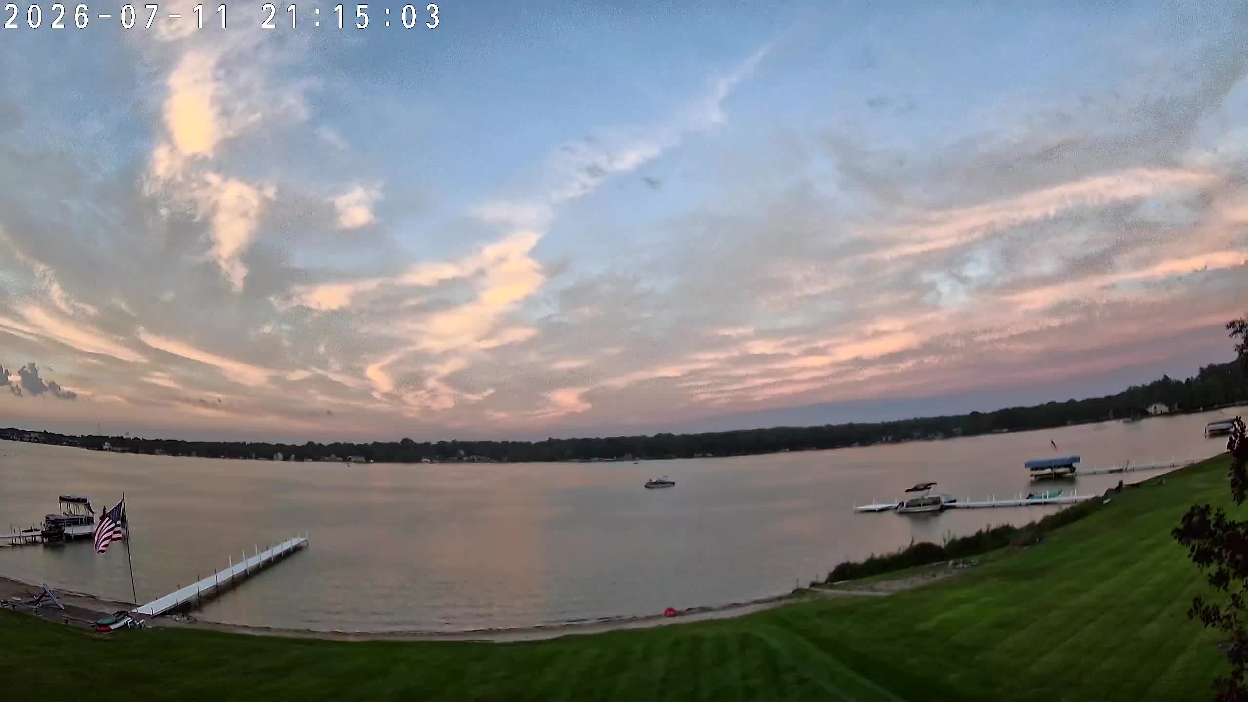 Winona Lake Sunset — July 11, 2026