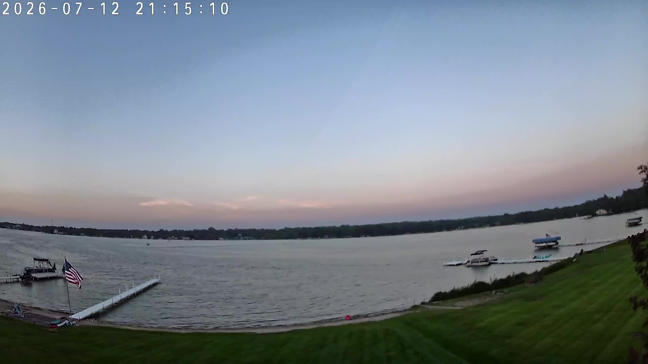 Winona Lake Sunset — July 12, 2026