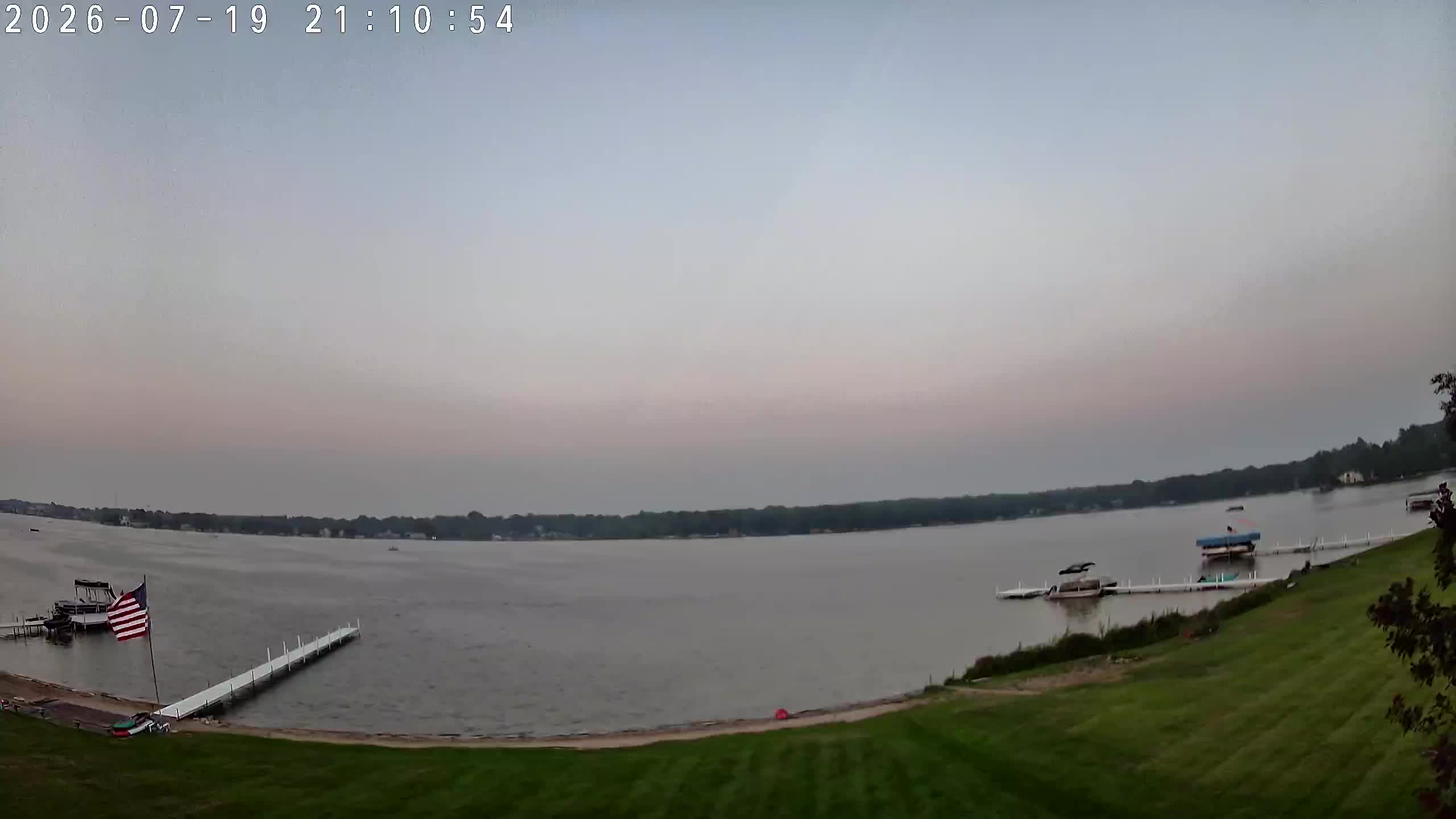 Winona Lake Sunset — July 19, 2026