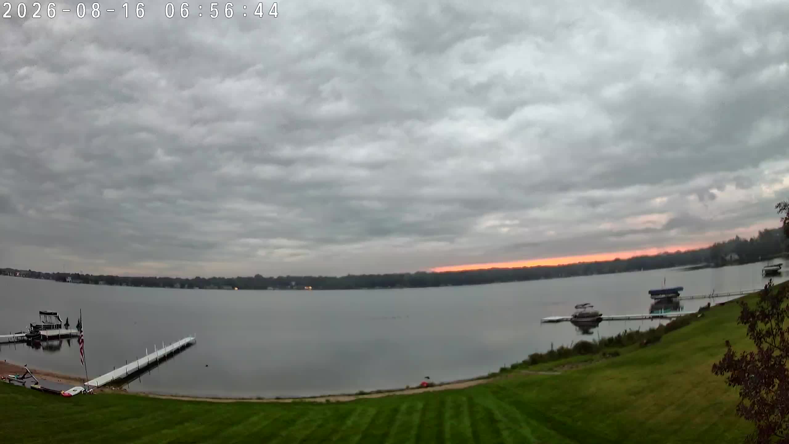 Winona Lake Sunrise — August 16, 2026