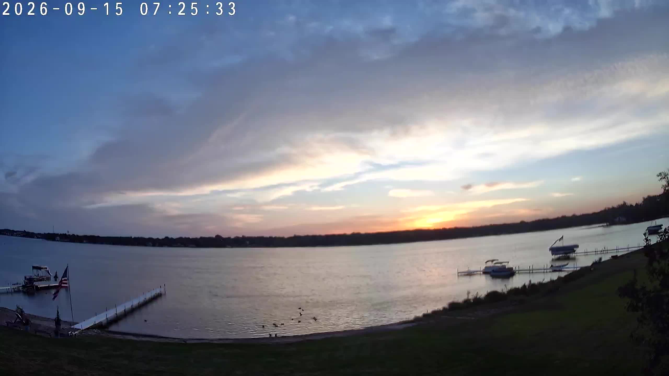 Winona Lake Sunrise — September 15, 2026
