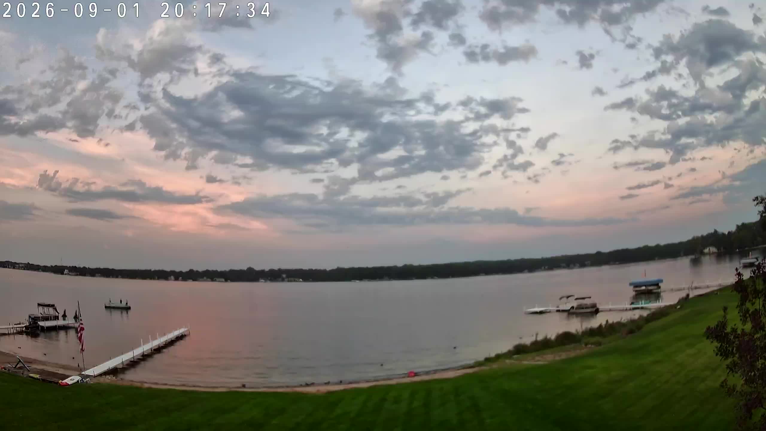 Winona Lake Sunset — September 1, 2026