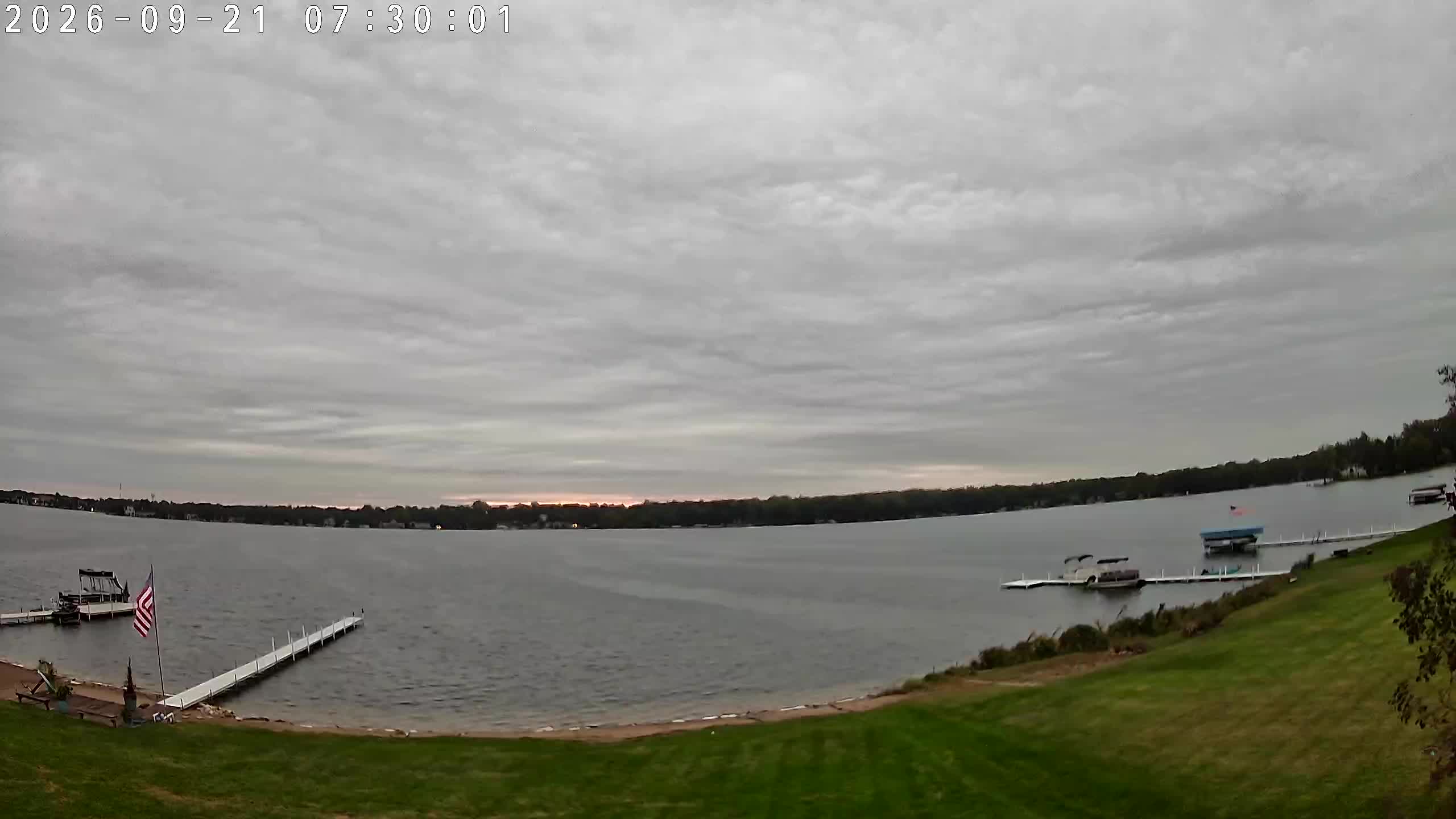 Winona Lake Sunrise — September 21, 2026