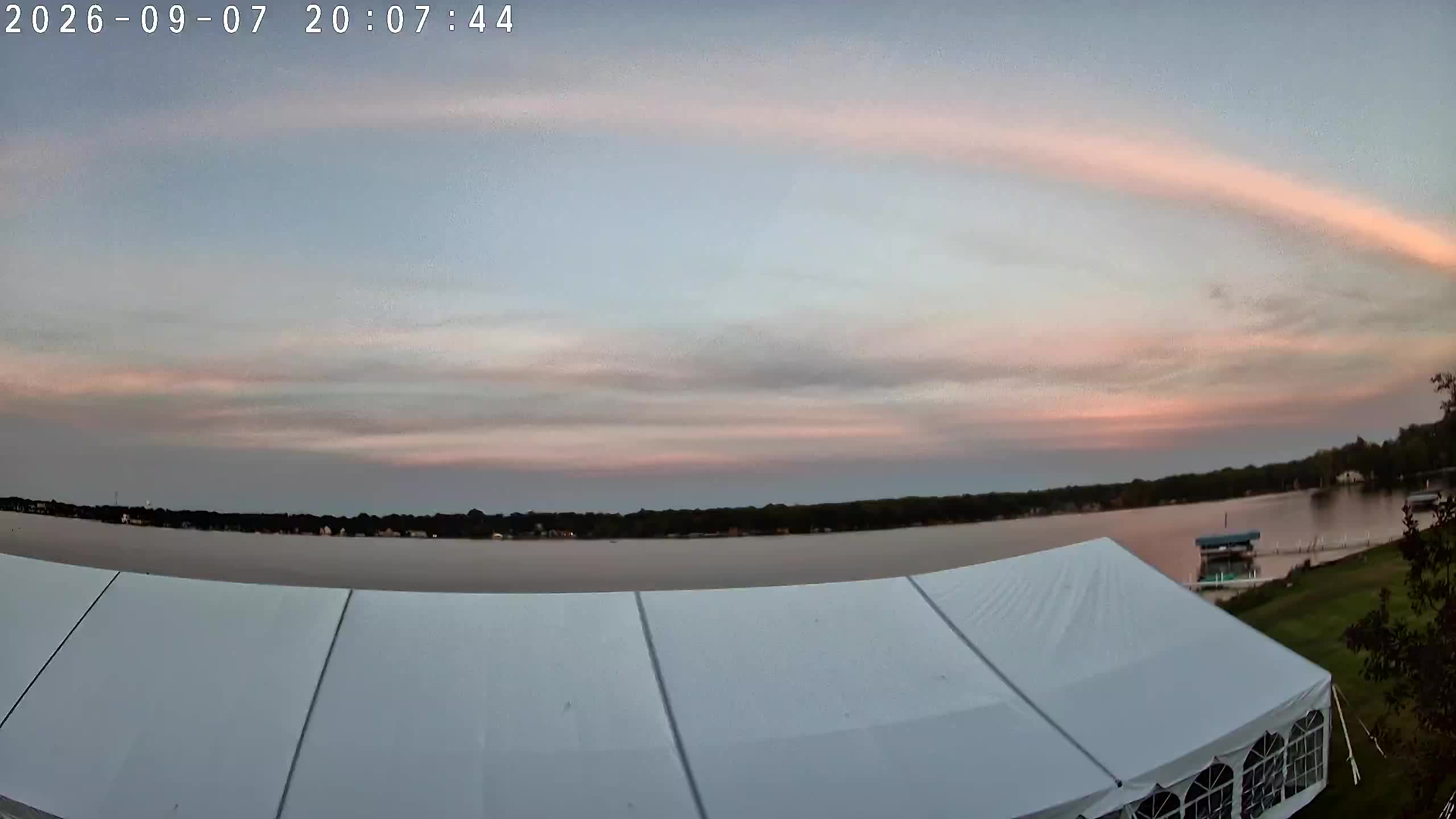 Winona Lake Sunset — September 7, 2026