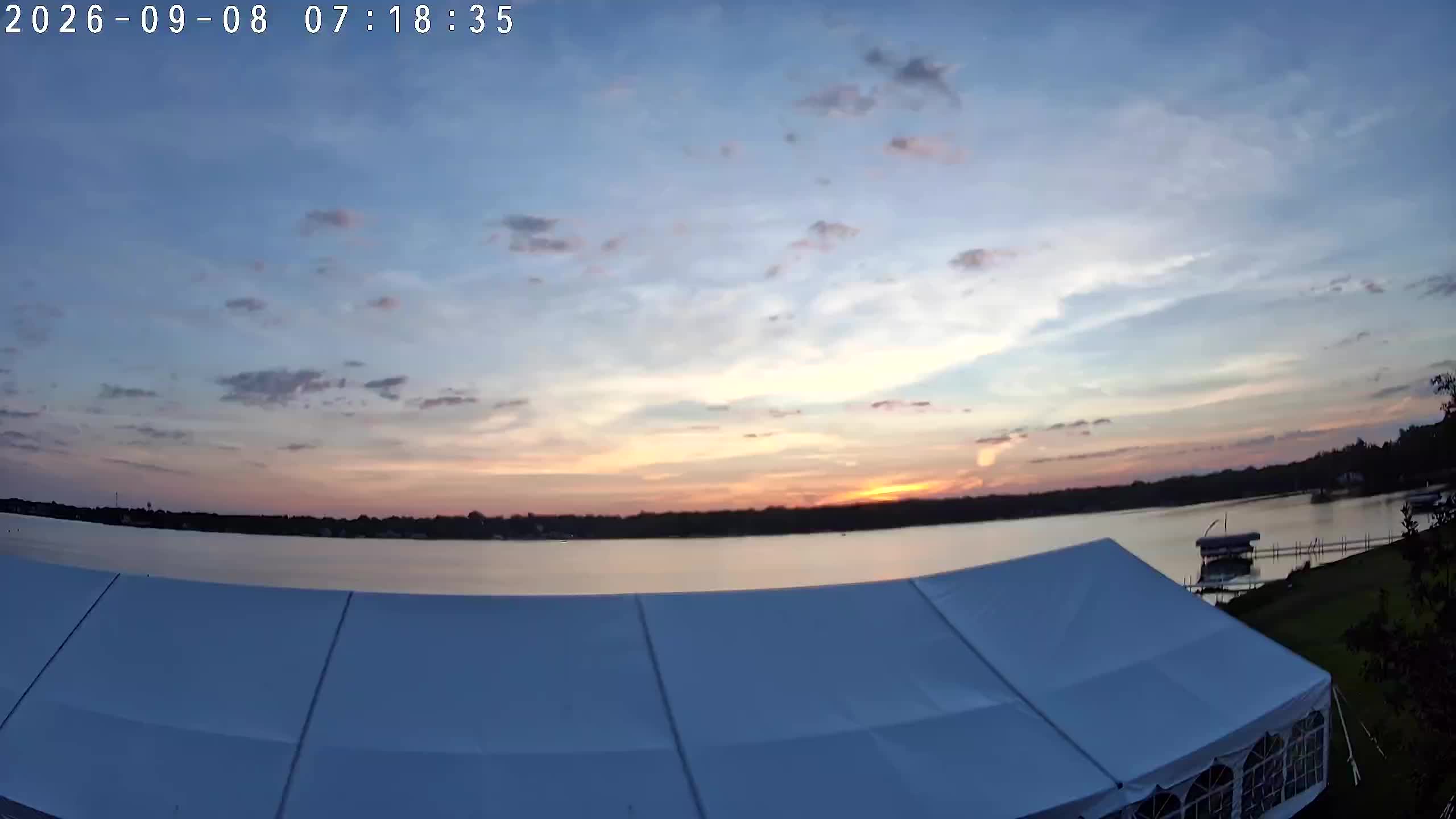 Winona Lake Sunrise — September 8, 2026